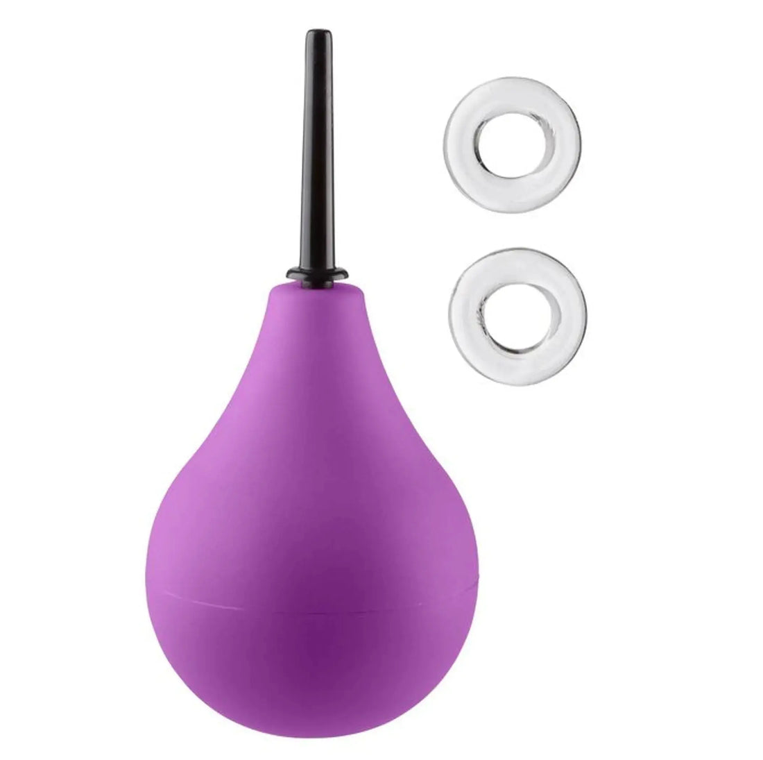 Cloud 9 Fresh Deluxe Soft Tip Enema Douche with C-Rings Cloud 9 Novelties