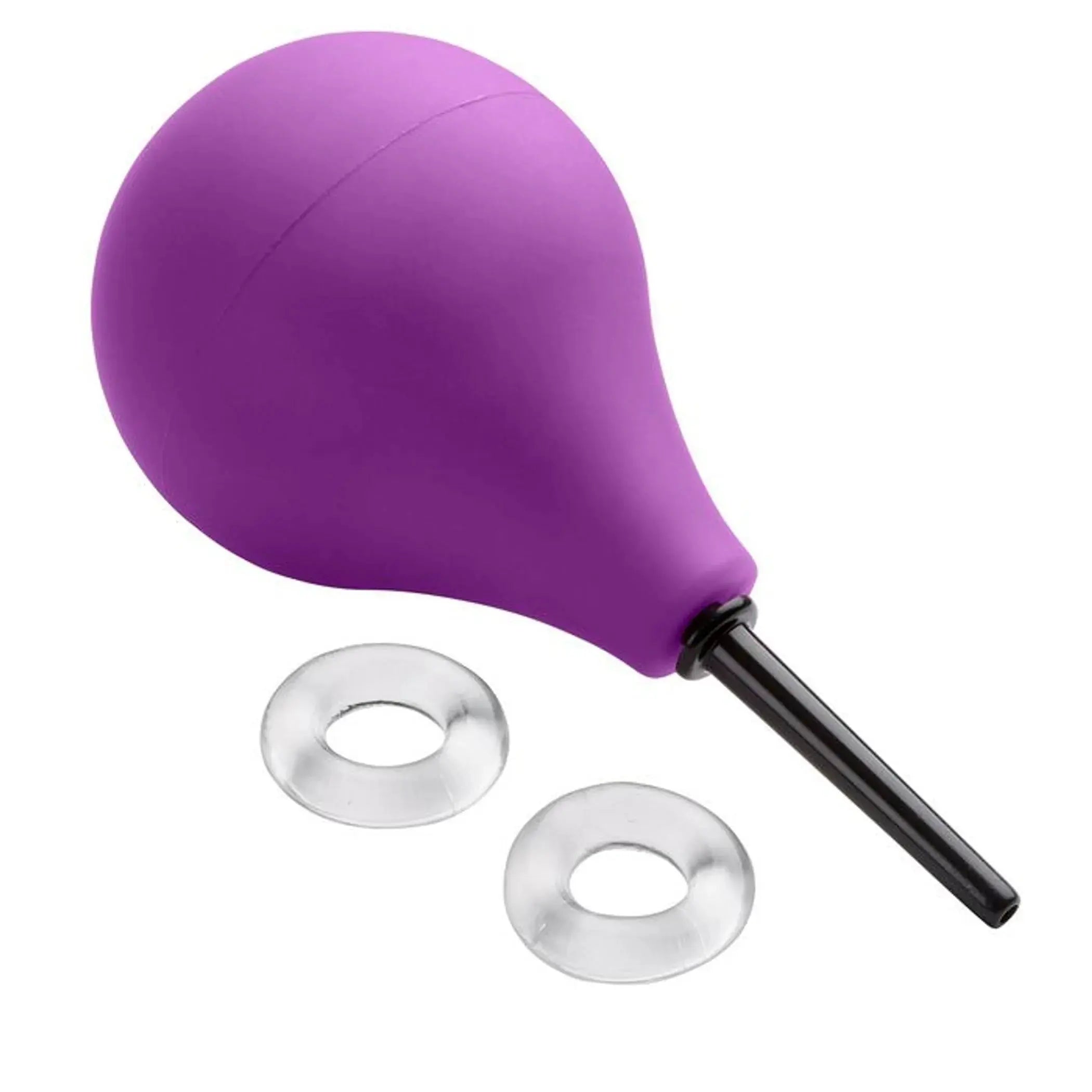 Cloud 9 Fresh Deluxe Soft Tip Enema Douche with C-Rings Cloud 9 Novelties