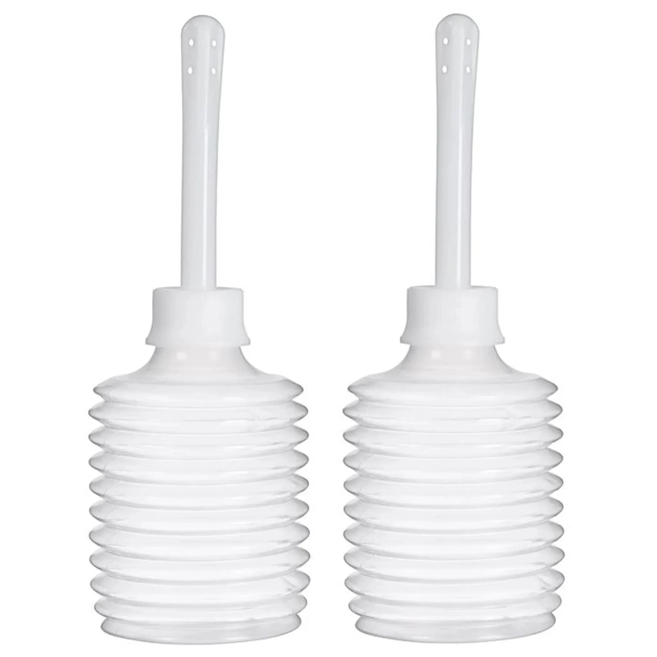 Cloud 9 Fresh Portable Enema Douche 3.3 oz Ez Squeeze Bulb 2 Pack Cloud 9 Novelties