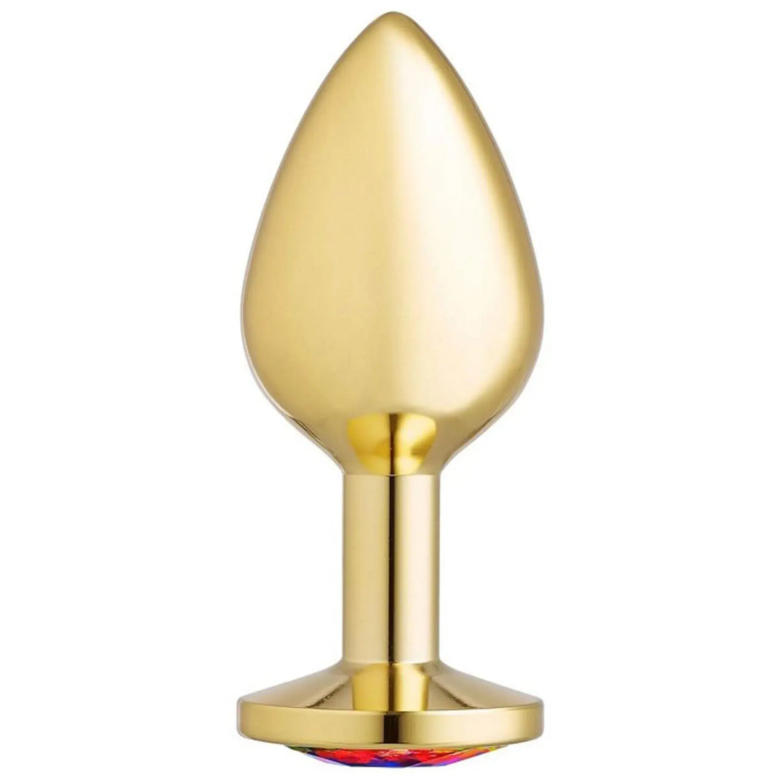 Cloud 9 Gems Gold Anal Plug Medium Cloud 9 Novelties