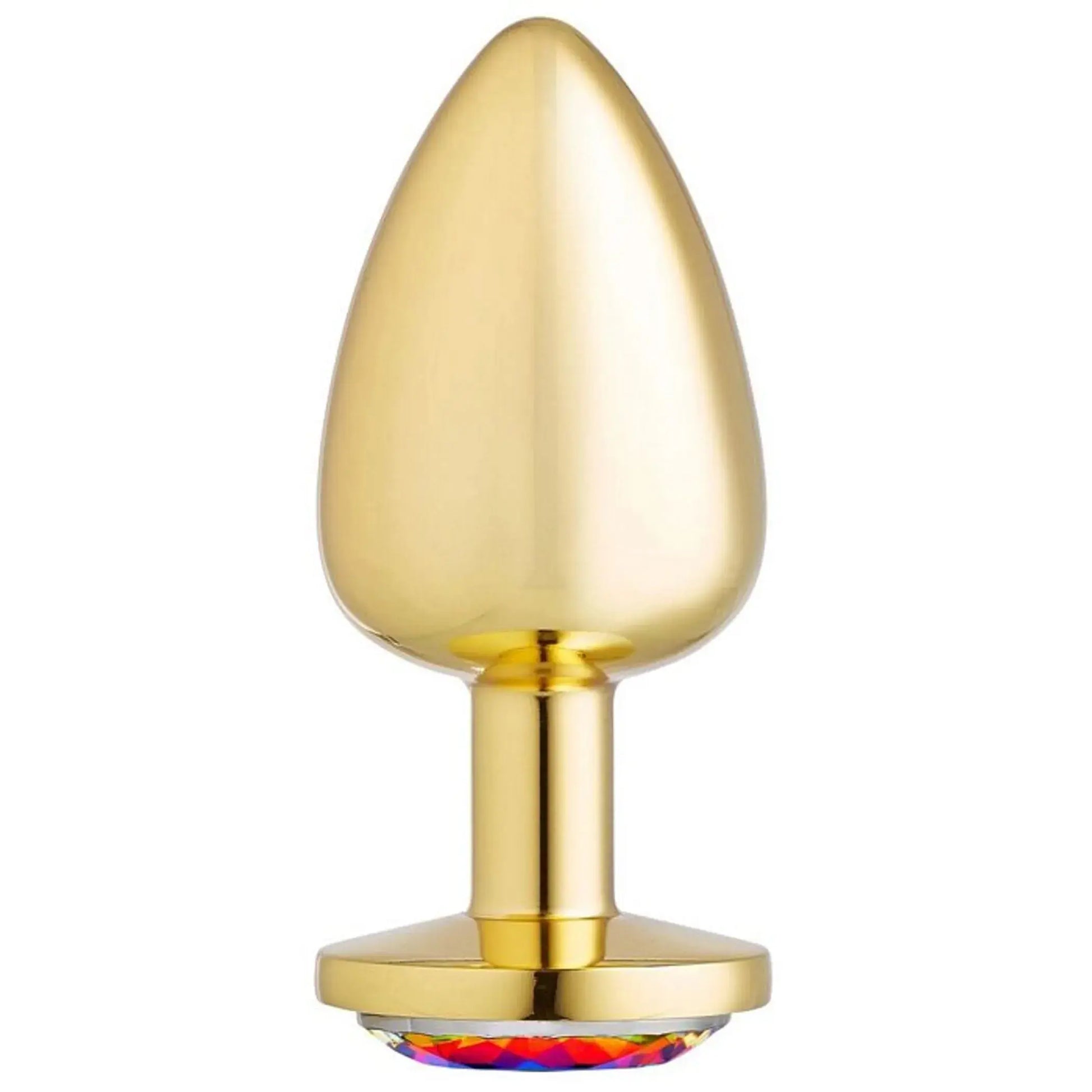 Cloud 9 Gems Gold Large Anal Plug Cloud 9 Novelties