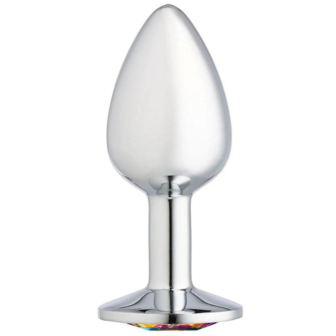 Cloud 9 Gems Silver Chromed Small Anal Plug Cloud 9 Novelties