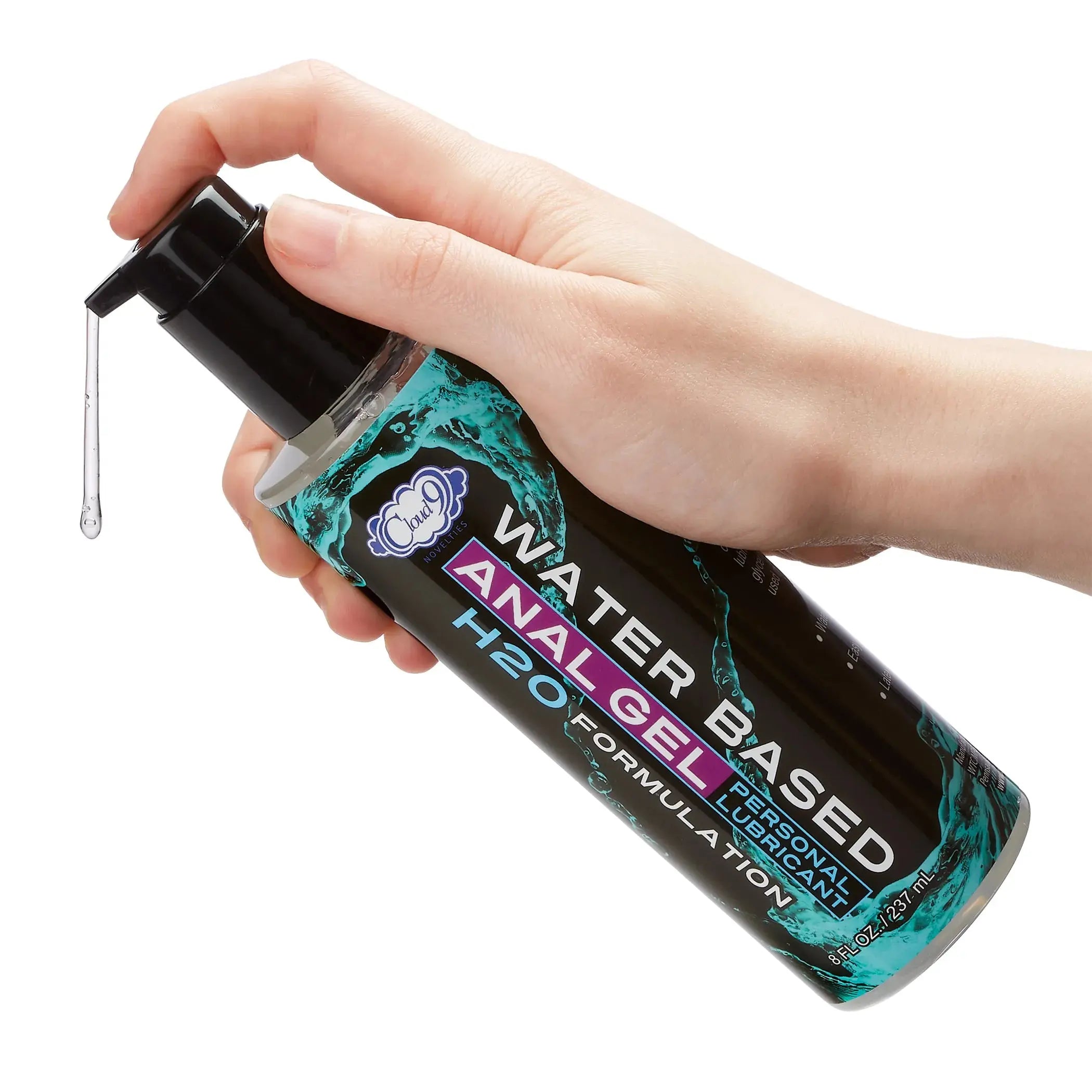 Cloud 9 H2O Anal Play Gel 8oz Cloud 9 Novelties