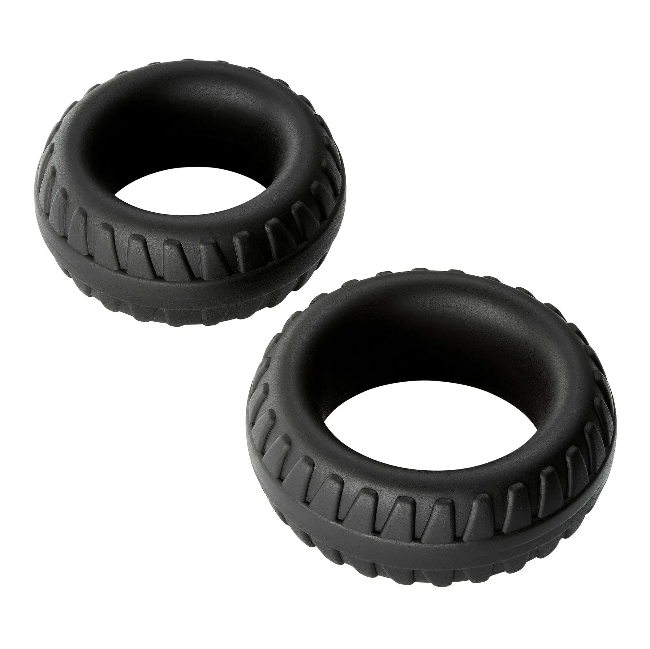 Cloud 9 Pro Rings Liquid Silicone Tires 2 Pack Black Cloud 9 Novelties