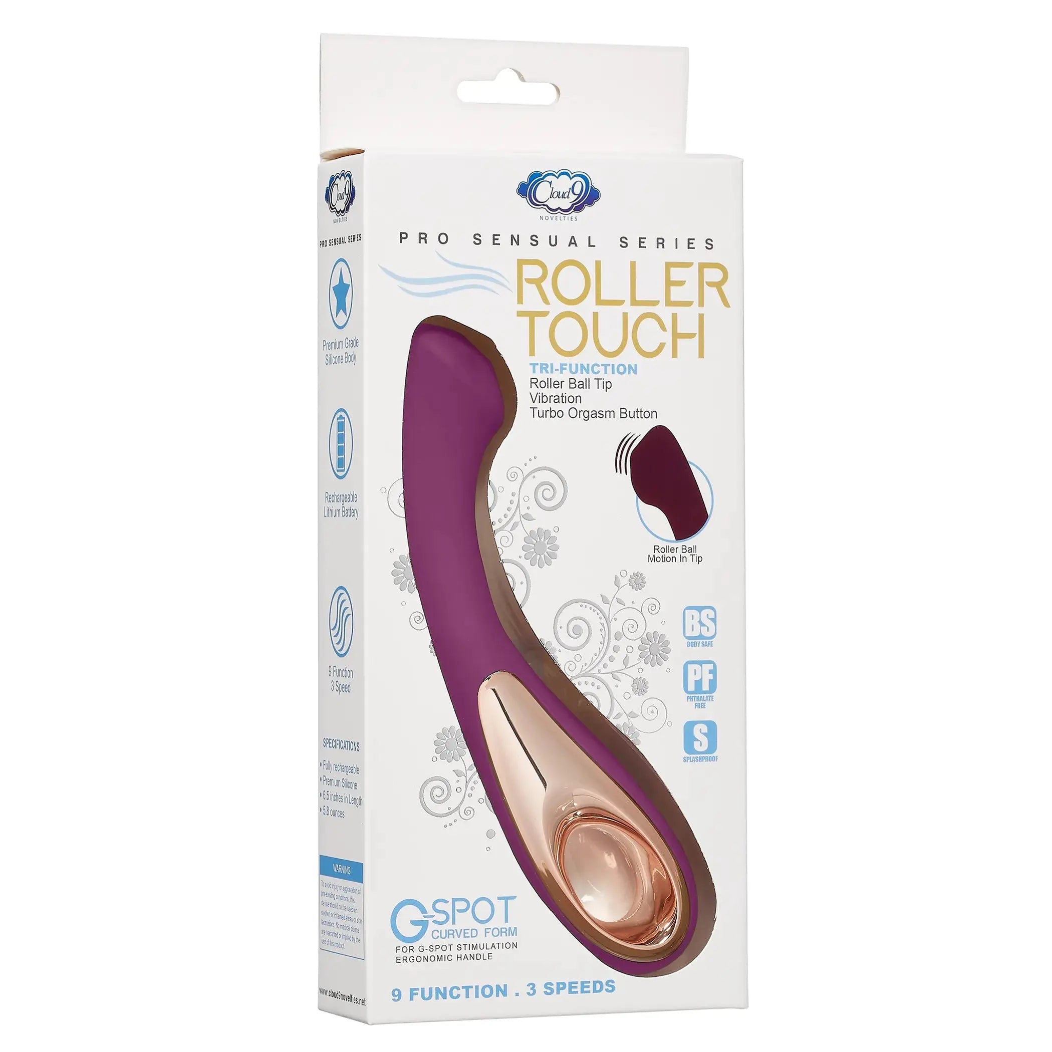 Cloud 9 Pro Sensual Roller Ball G-Turbo Plum Cloud 9 Novelties