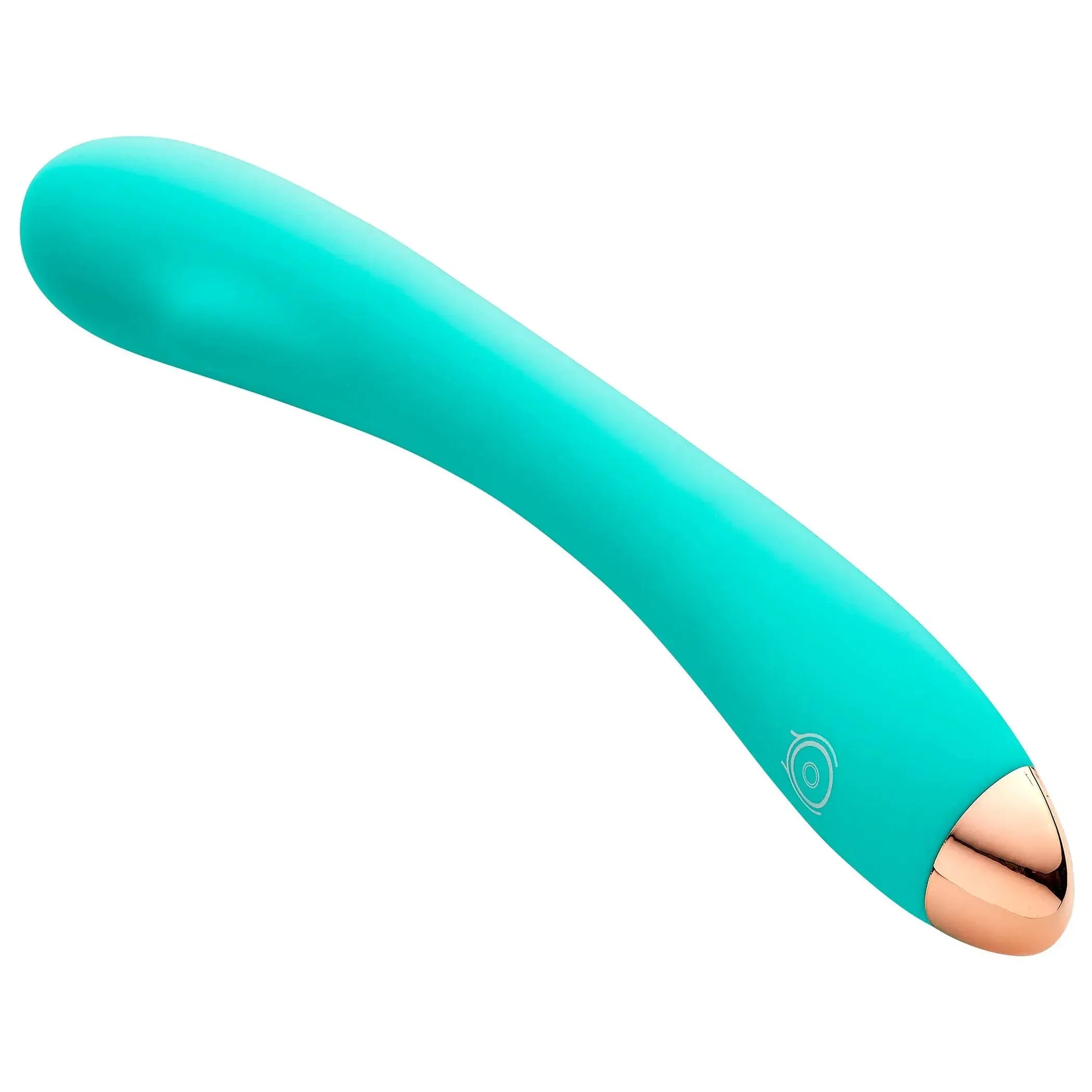 Cloud 9 Rechargeable G-Spot Slim Vibrator 8 Inch Teal Cloud 9 Novelties