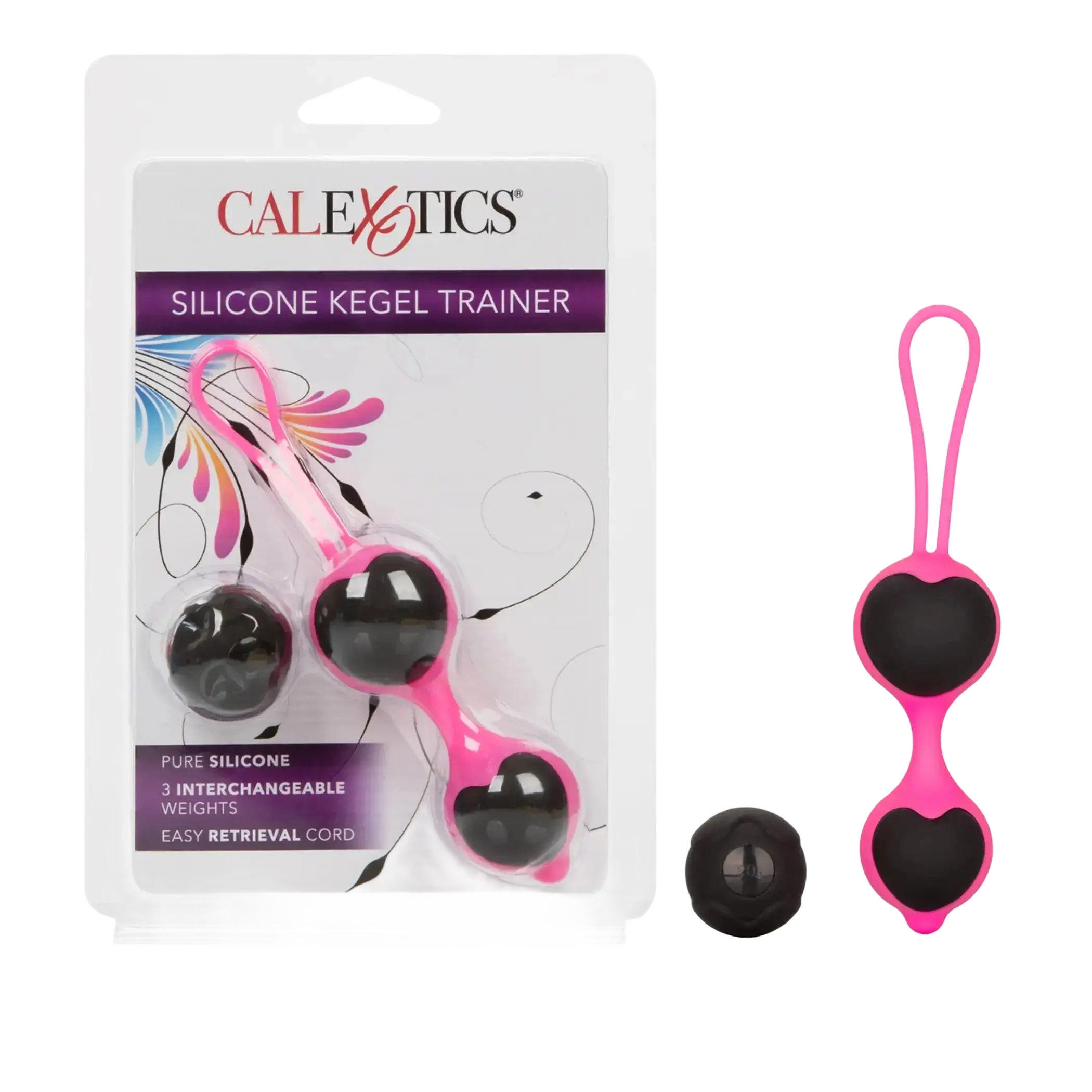 COCO LICIOUS KEGEL BALLS BLACK California Exotic Novelties