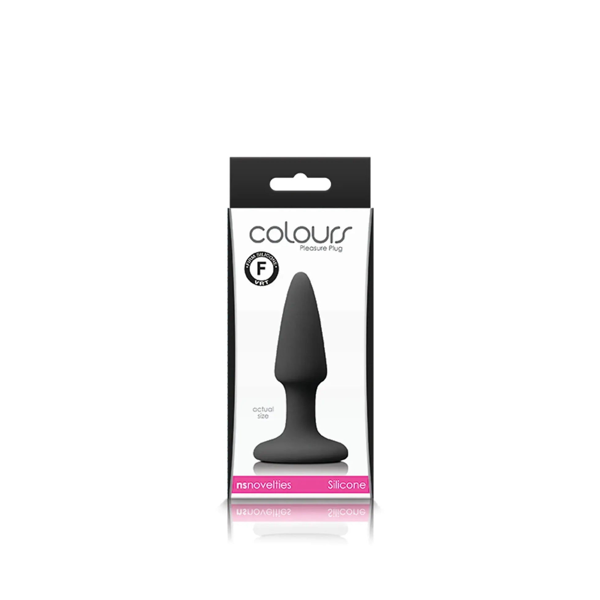 Colours Pleasures Mini Plug Black NS Novelties