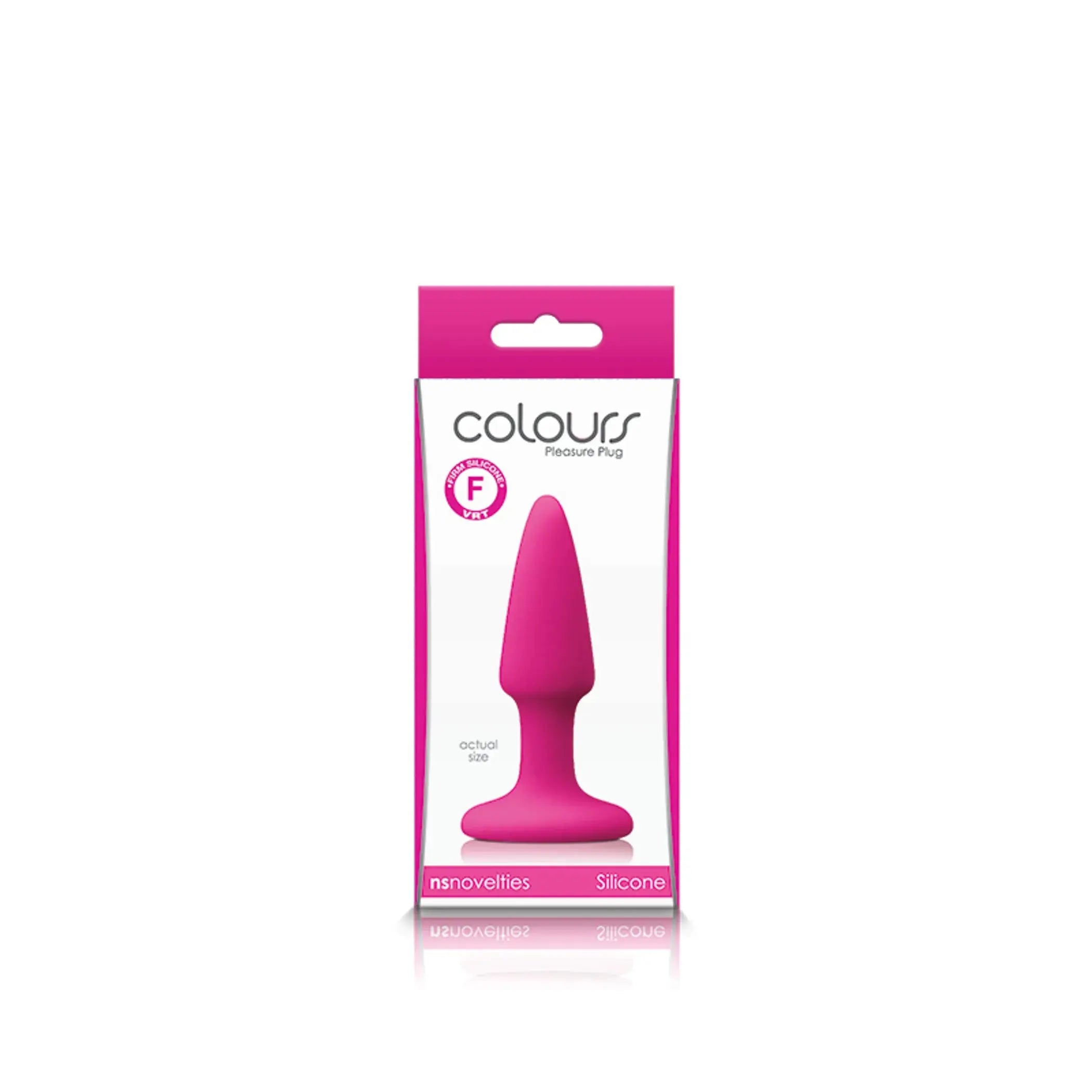 Colours Pleasures Mini Plug Pink NS Novelties