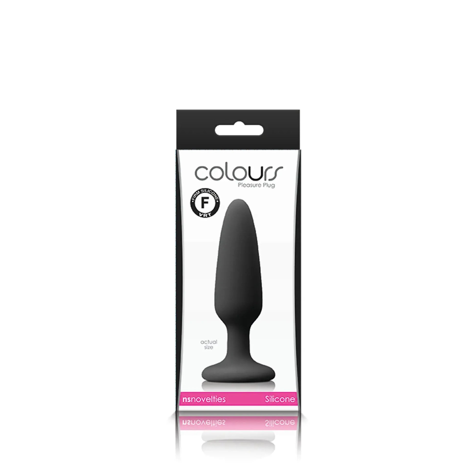 Colours Pleasures Small Plug Black NS Novelties