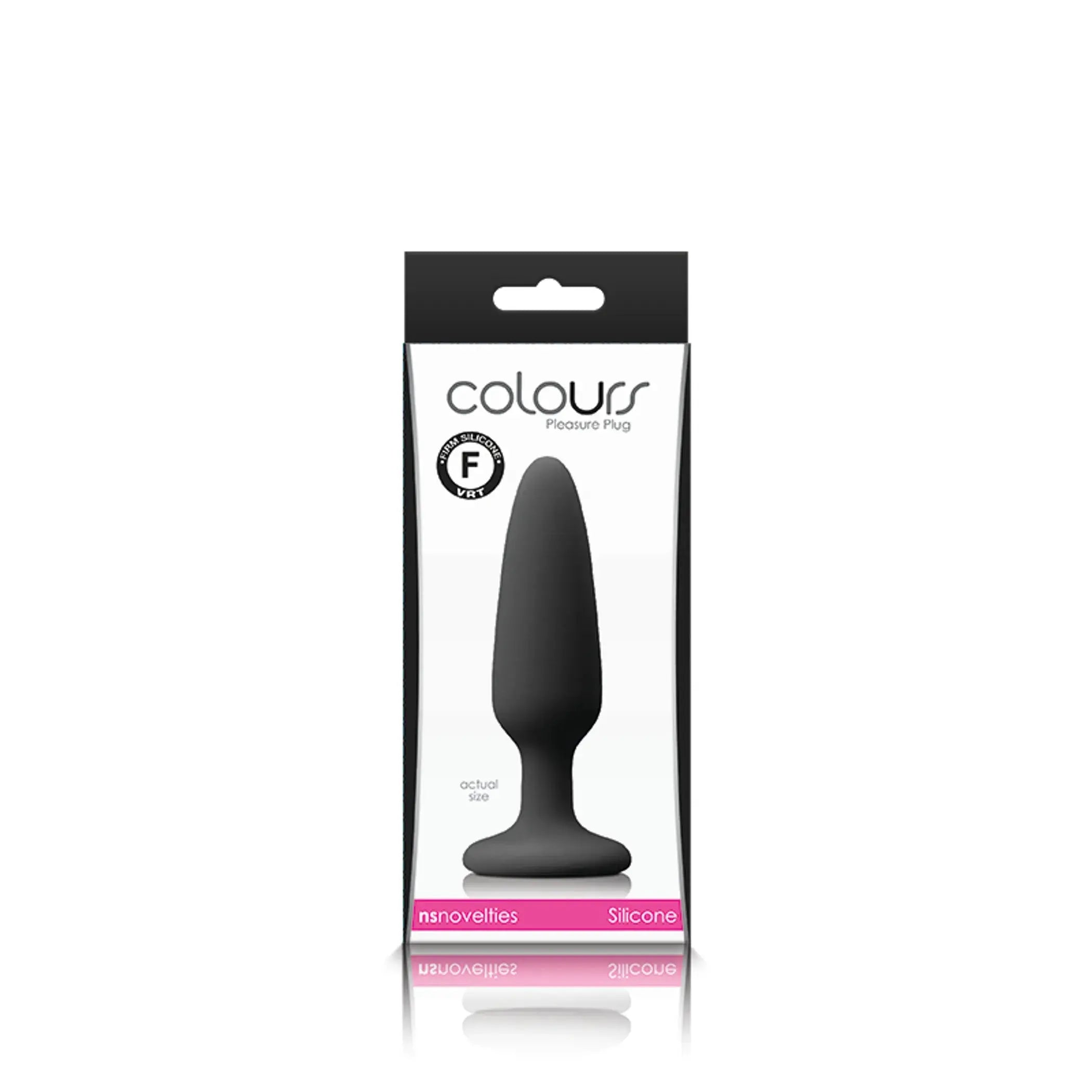 Colours Pleasures Small Plug Black NS Novelties