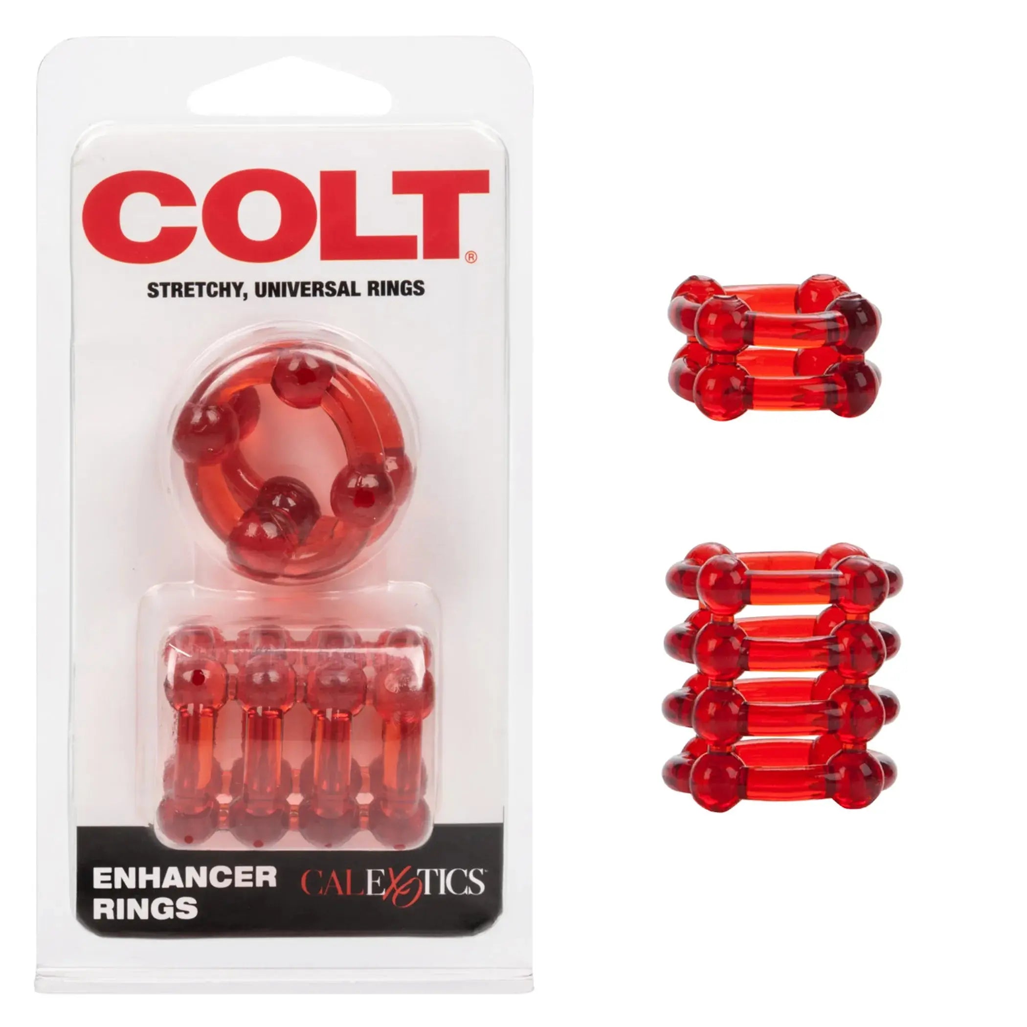 Colt Enhancer Rings Red California Exotic Novelties