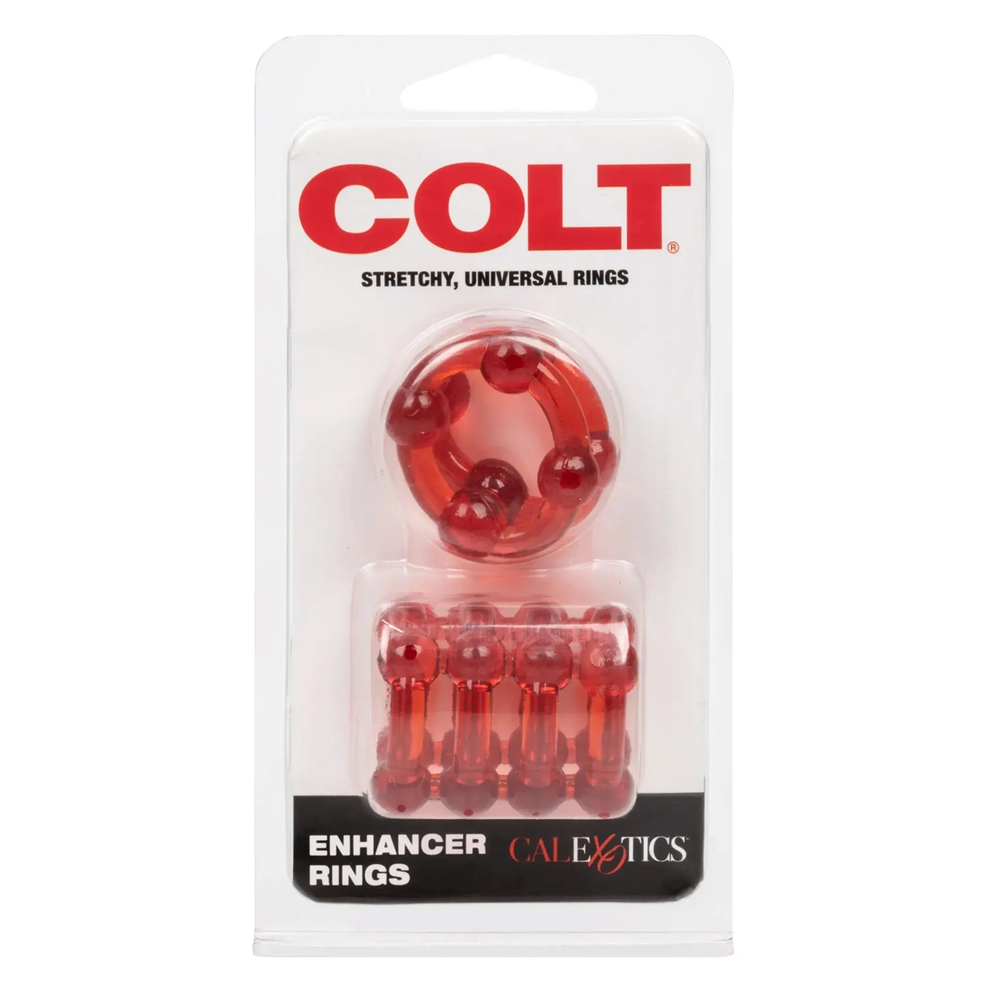 Colt Enhancer Rings Red California Exotic Novelties
