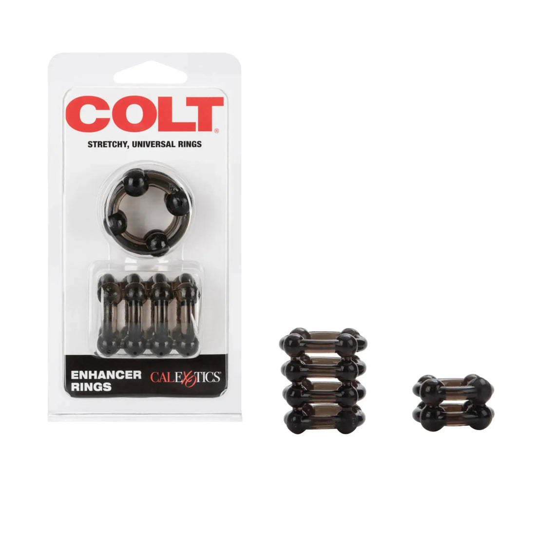 Colt Enhancer Rings Smoke California Exotic Novelties