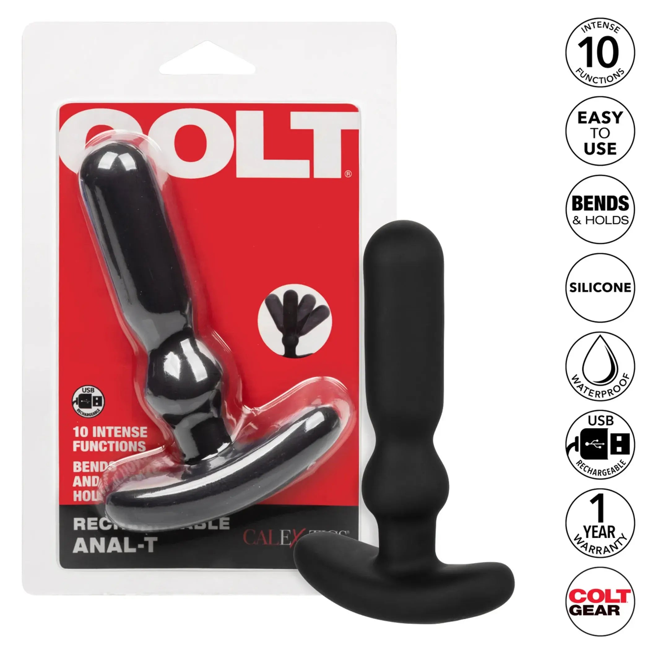 Colt Rechargeable Anal-T Prostate Massager California Exotic Novelties