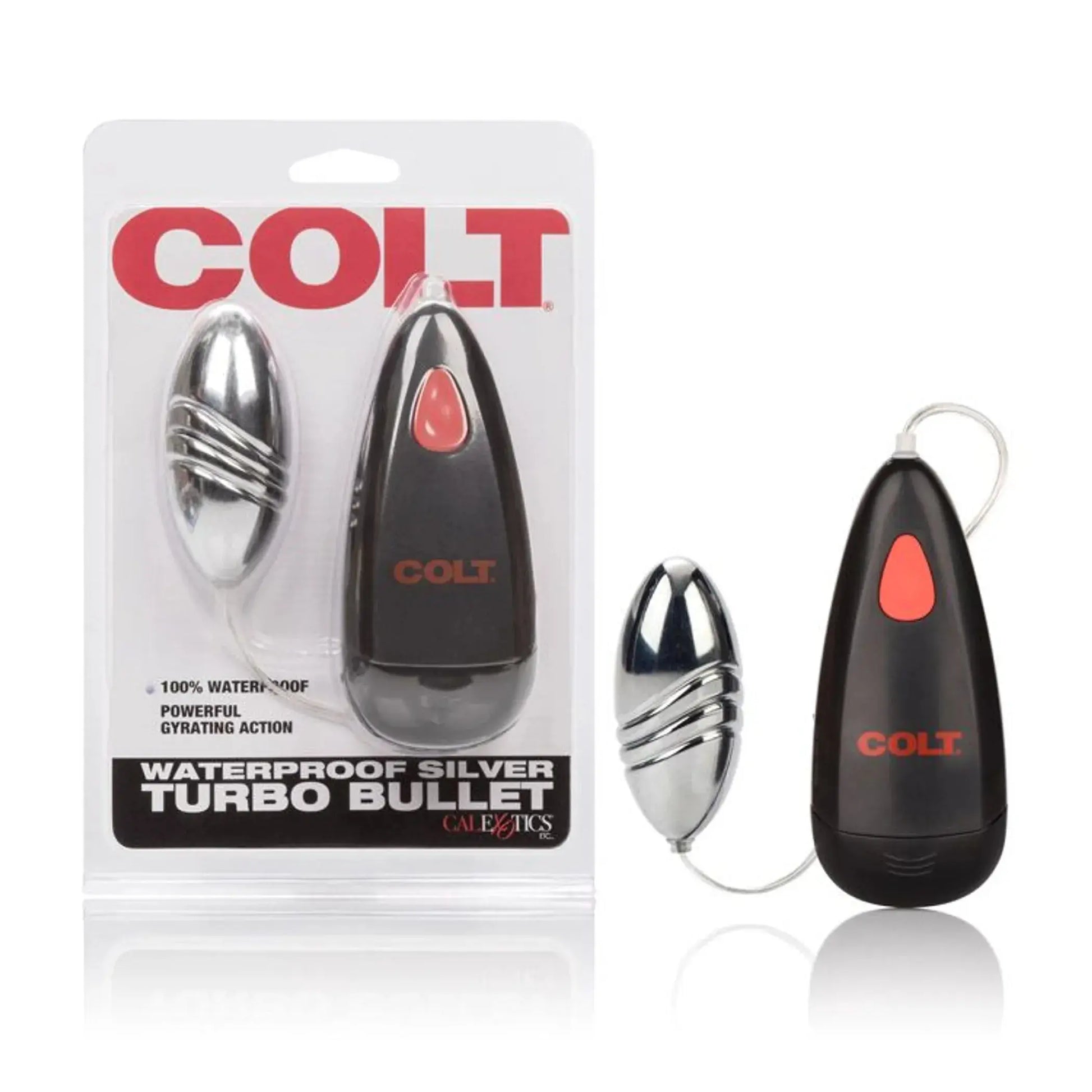 Colt Silver Turbo Bullet California Exotic Novelties