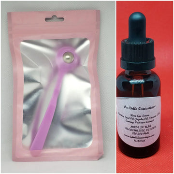Combo Eye Serum and Under Eye Massager Set La Belle Fantastique