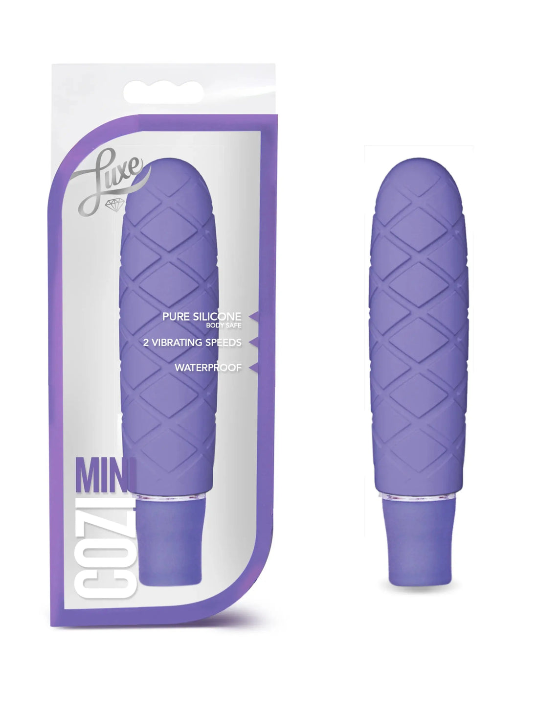 Cozi Mini Vibrator in Periwinkle Blush Novelties