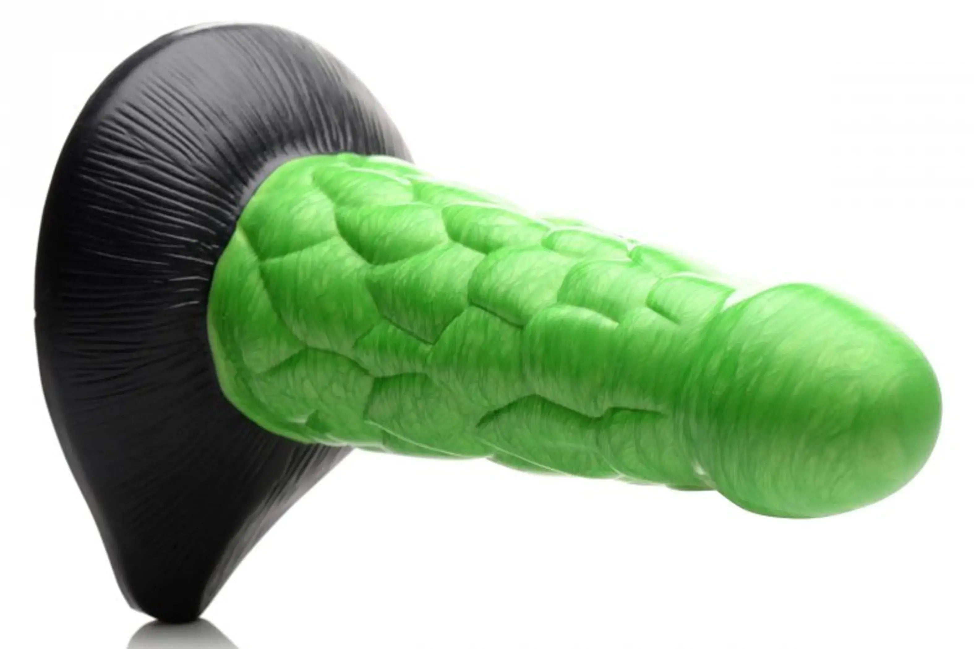 Creature Cocks Radioactive Reptile Thick Scaly Dildo XR Brands