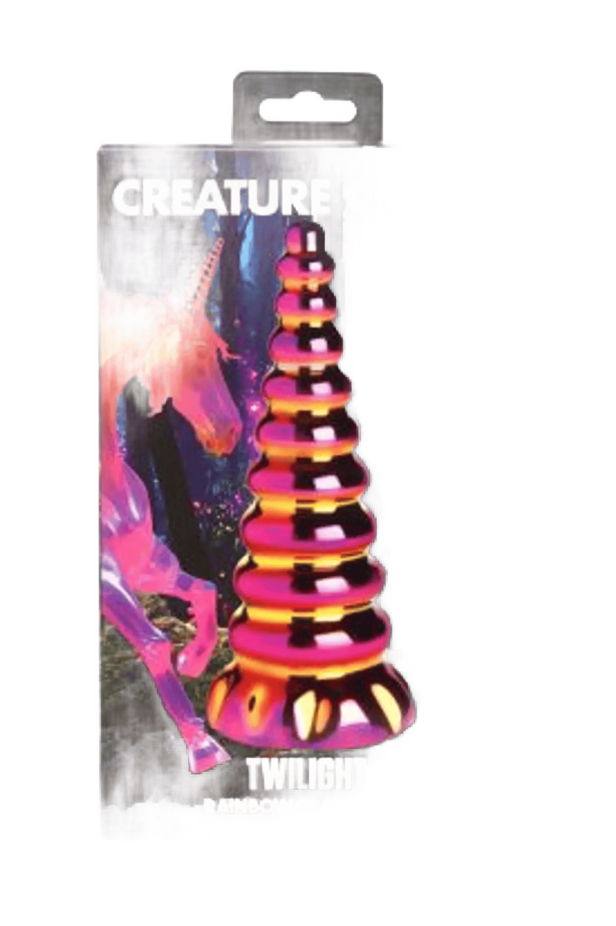 CREATURE COCKS TWILIGHT RAINBOW GLASS DILDO XR Brands