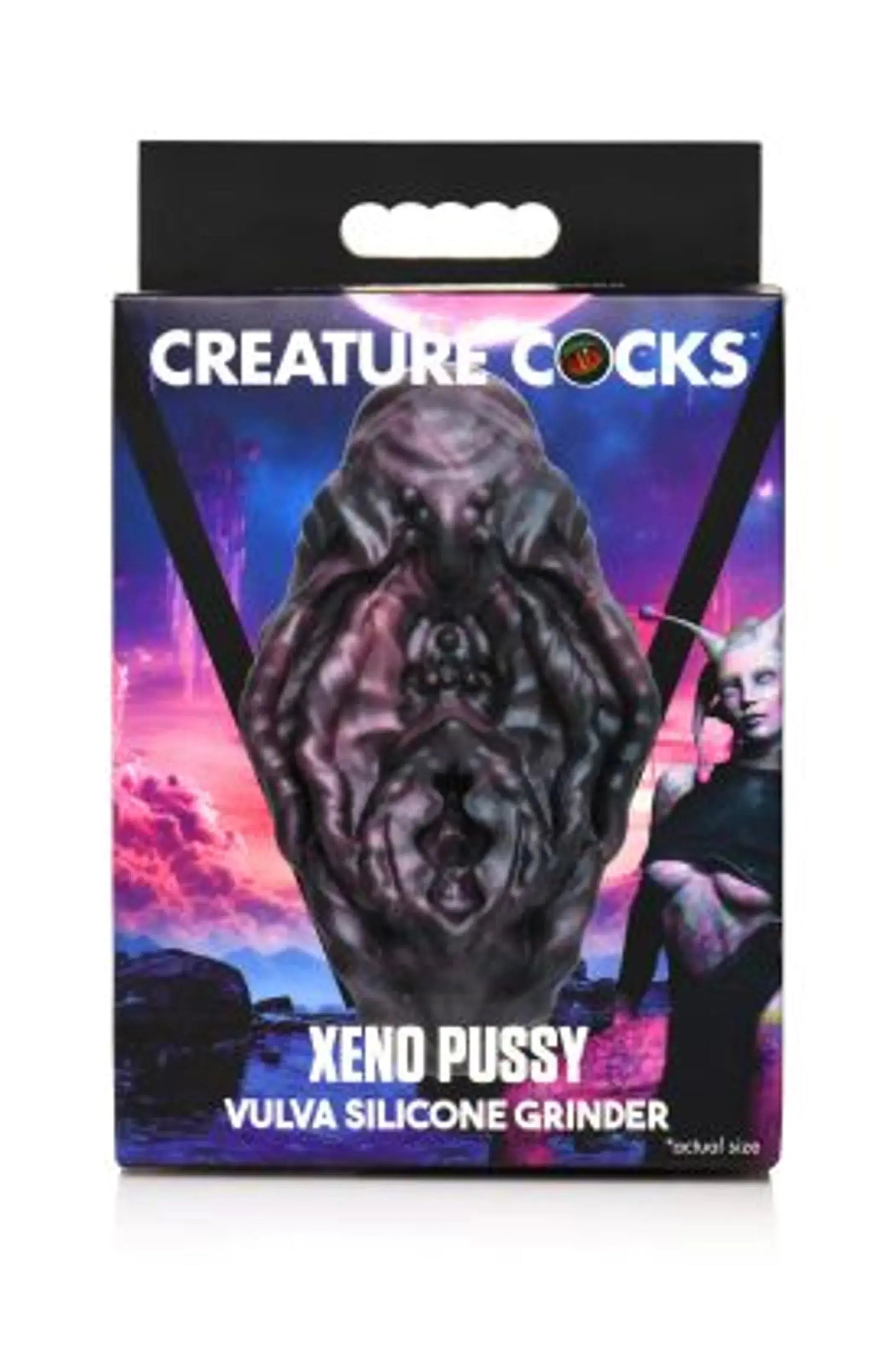 Creature Cocks Xeno Pxssyvulva Silicone Grinder XR Brands