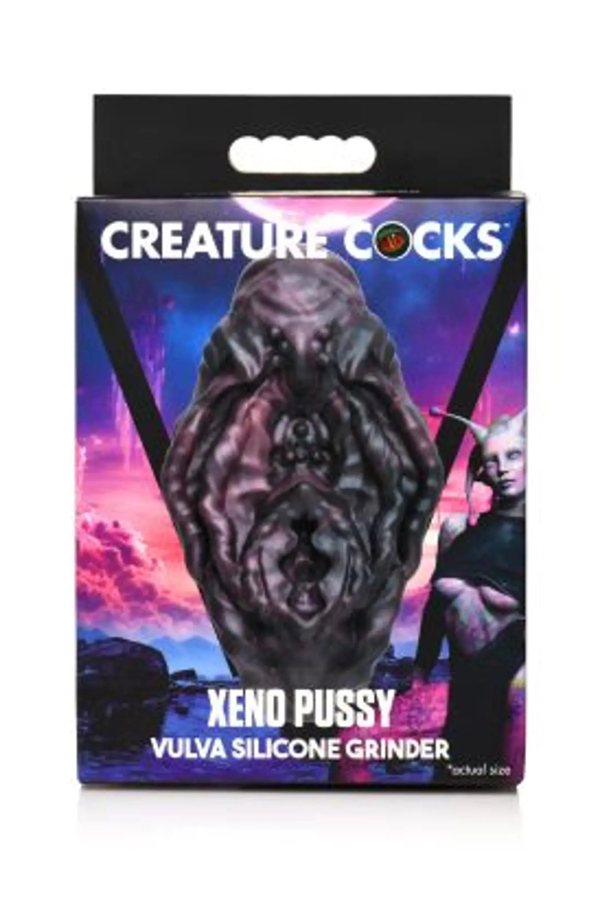 Creature Cocks Xeno Pxssyvulva Silicone Grinder XR Brands