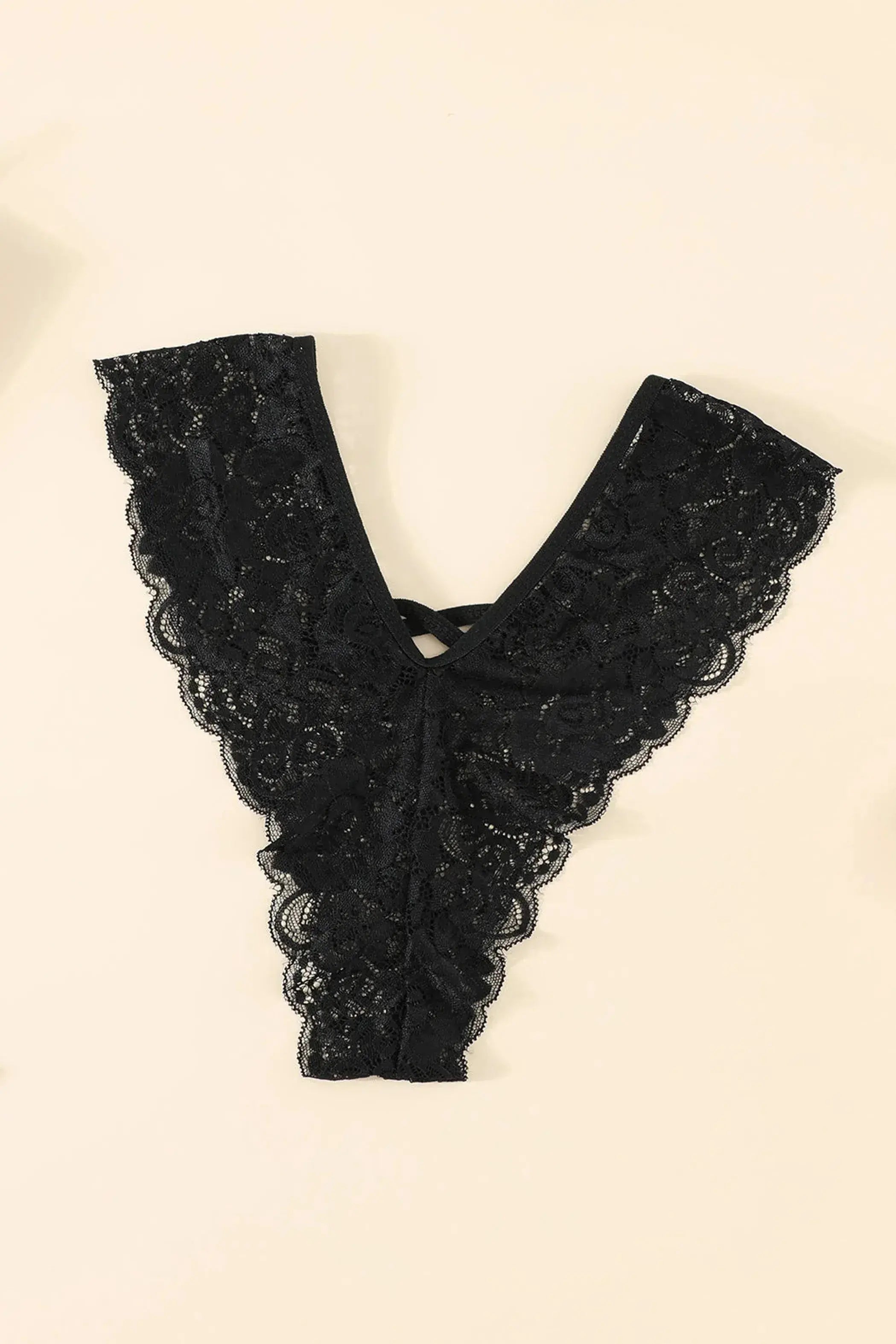 Crisscross V-Shaped Panties La Belle Fantastique