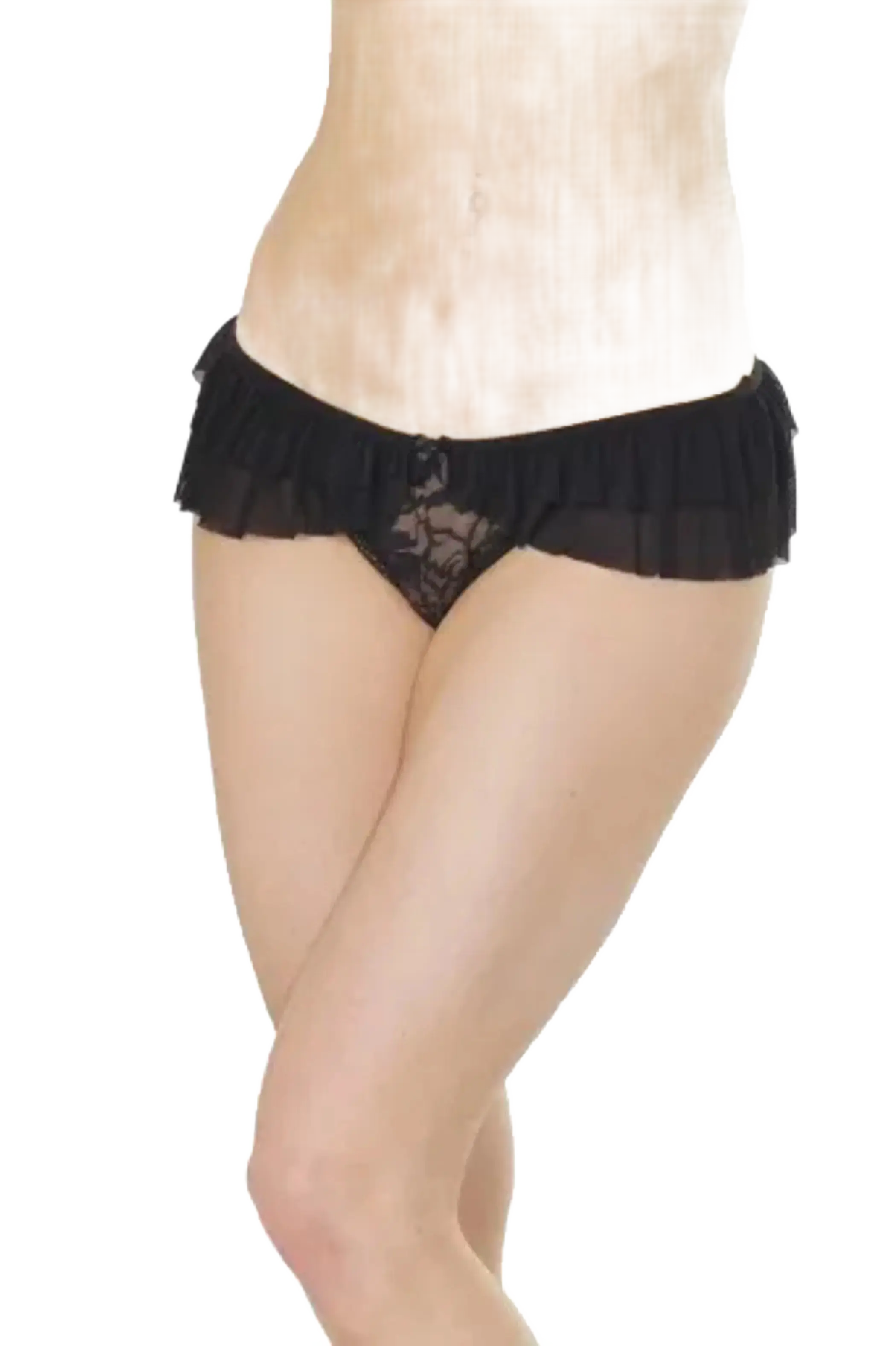 Coquette Crotchless Panty - Size: OS | Pack Of: 1 Coquette