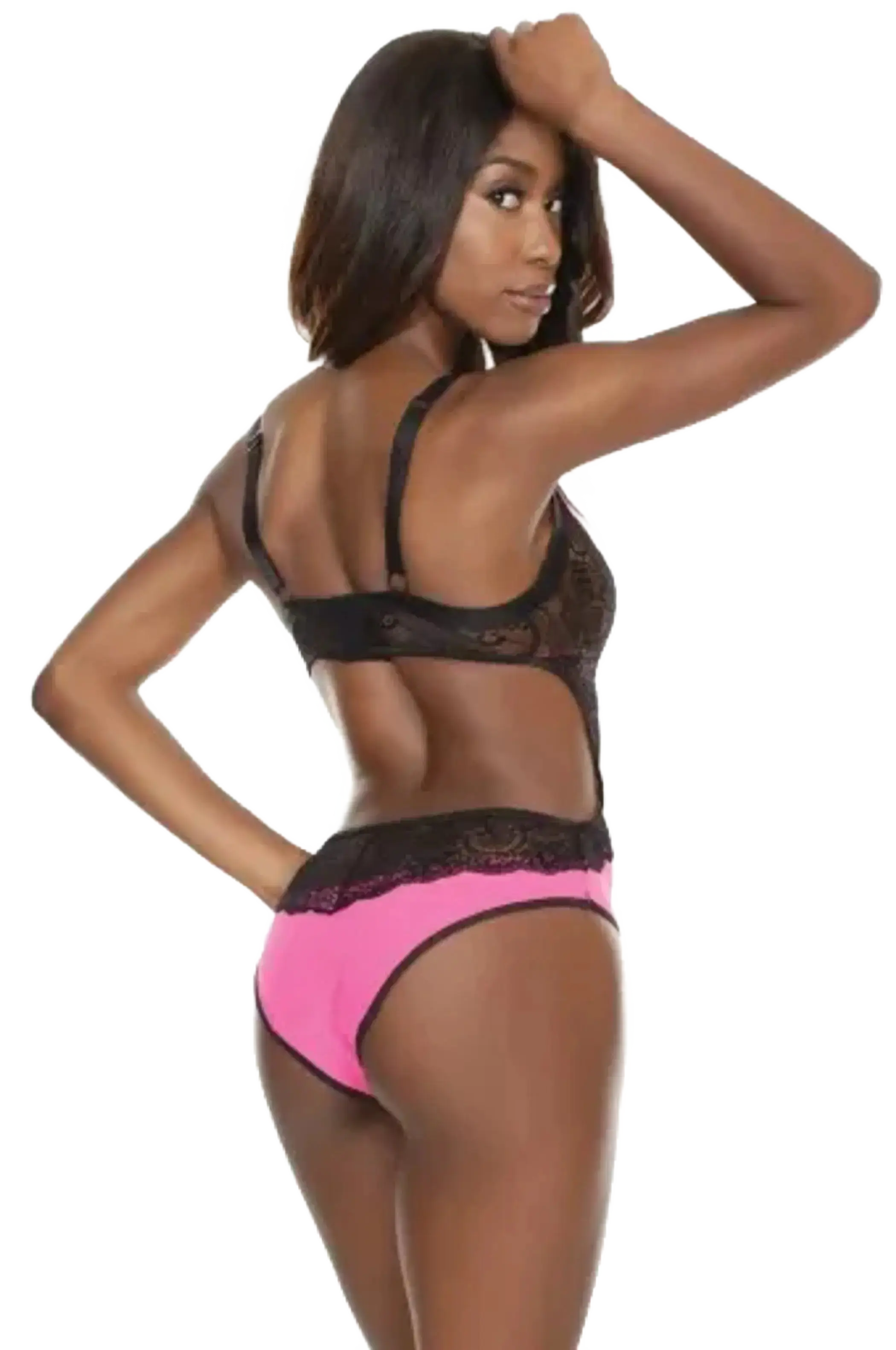Coquette Crotchless Teddy Coquette