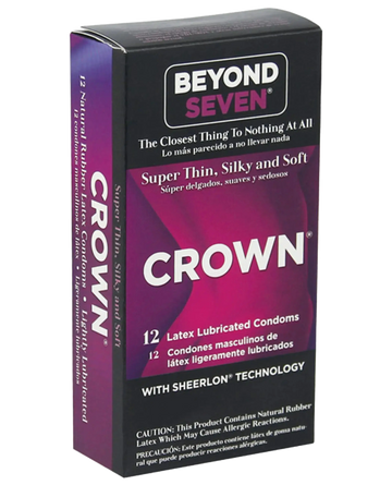CROWN 12PK SUPER THIN AND SENSITIVE Paradise Products
