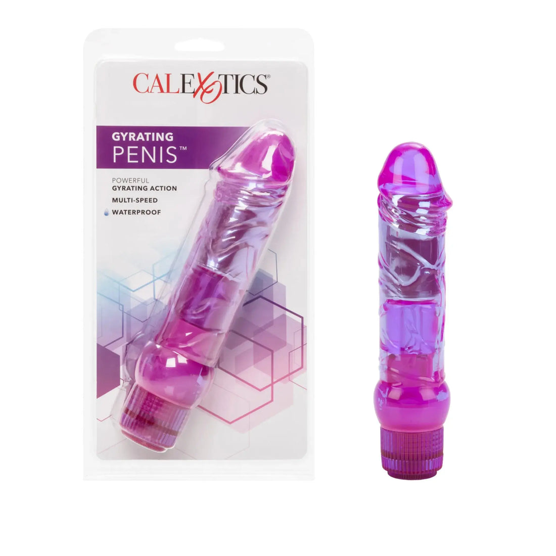 Crystal Gyrating Penis Vibrator California Exotic Novelties