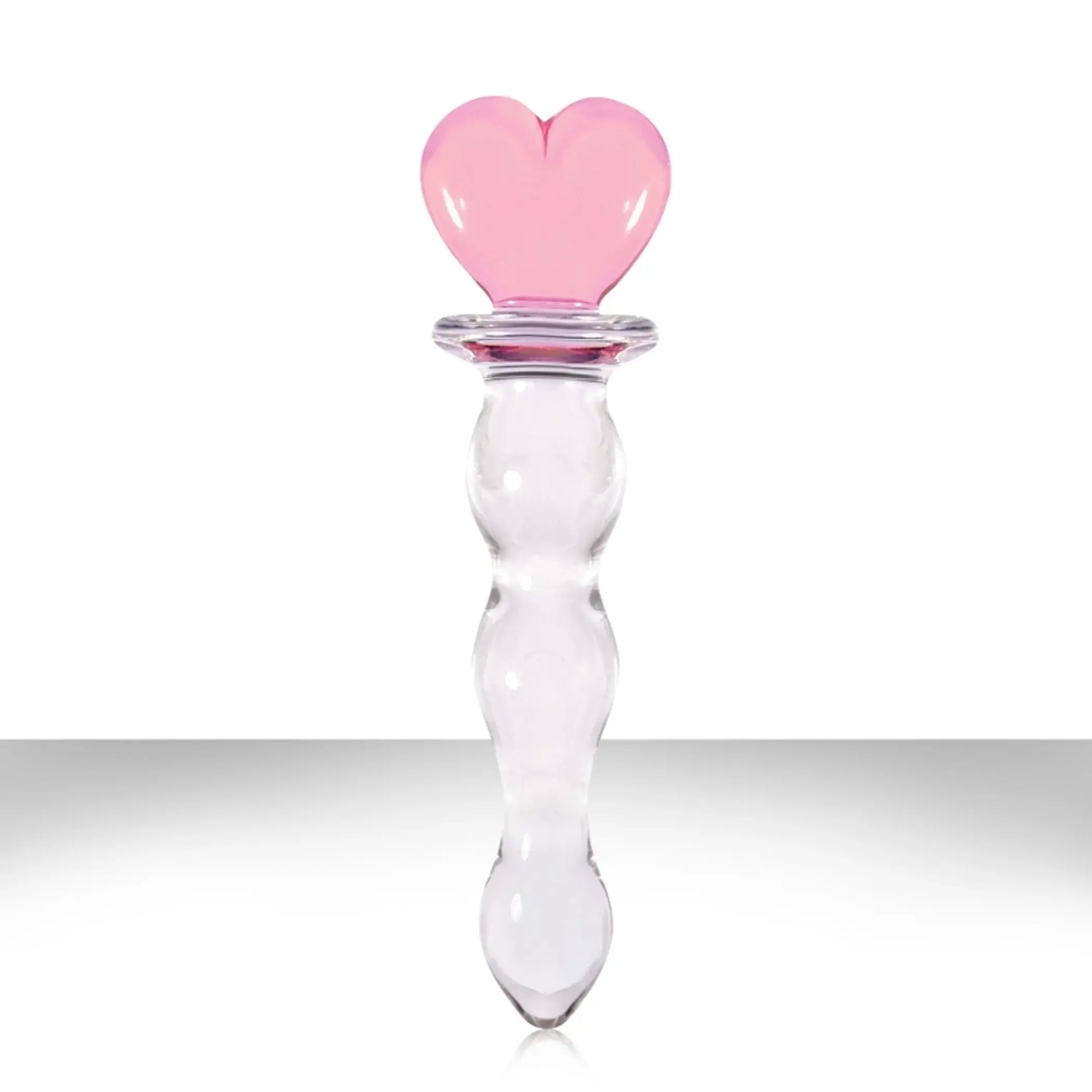 Crystal Heart Of Glass Pink NS Novelties