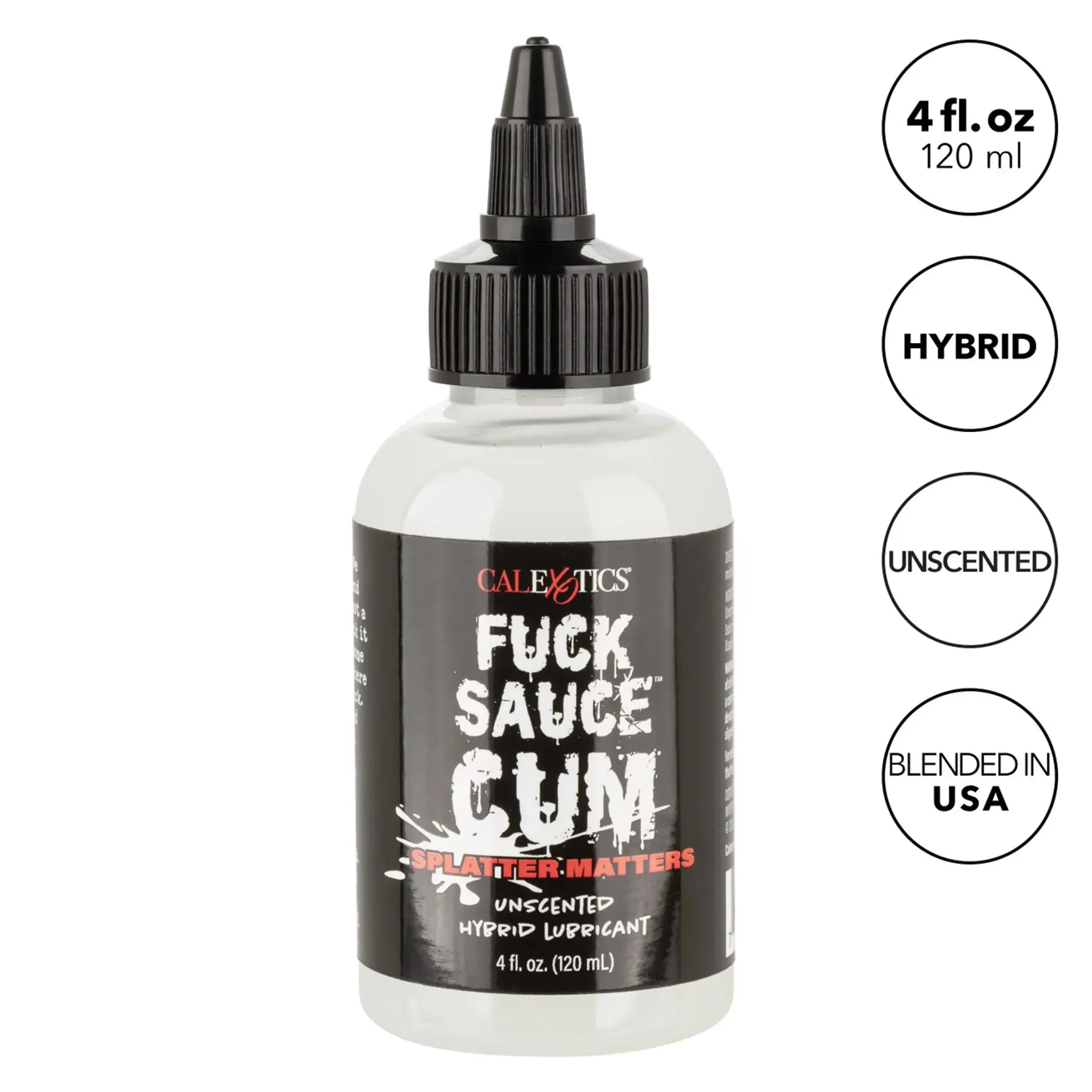 Cum Hybrid Unscented Lube 4 oz California Exotic Novelties