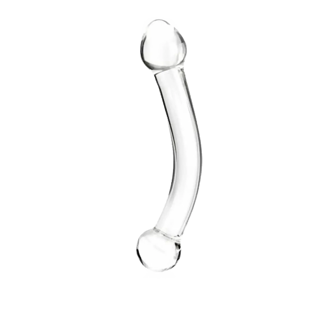 GLAS CURVED GLASS G SPOT STIMULATOR 7 " Electric / Hustler Lingerie
