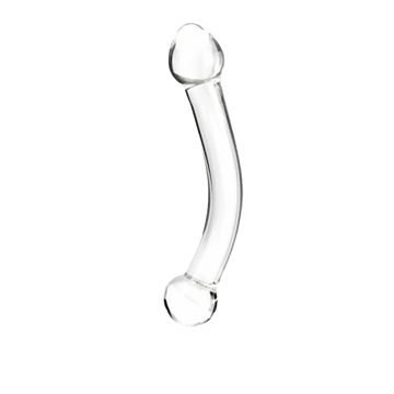GLAS CURVED GLASS G SPOT STIMULATOR 7 " Electric / Hustler Lingerie