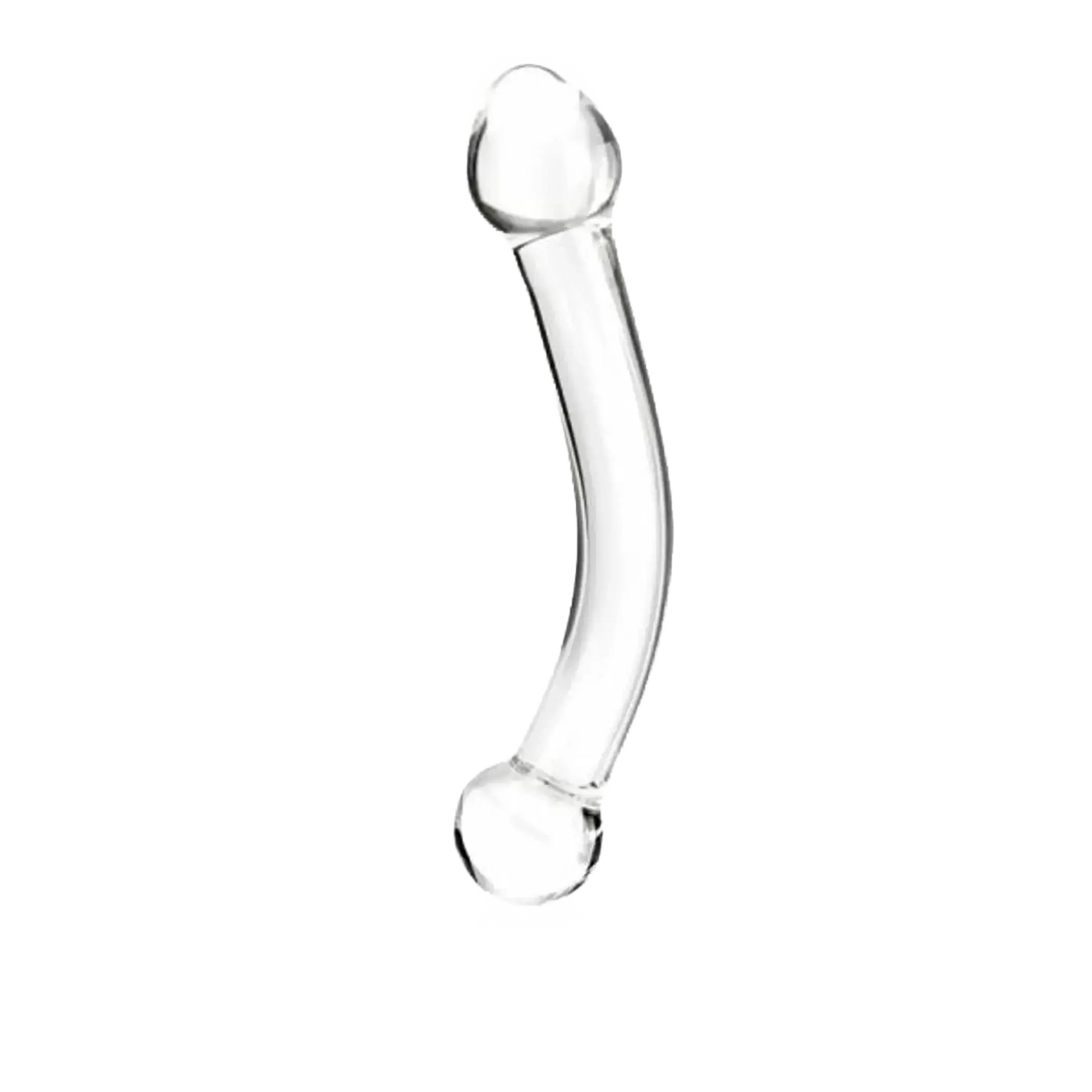 GLAS CURVED GLASS G SPOT STIMULATOR 7 " Electric / Hustler Lingerie