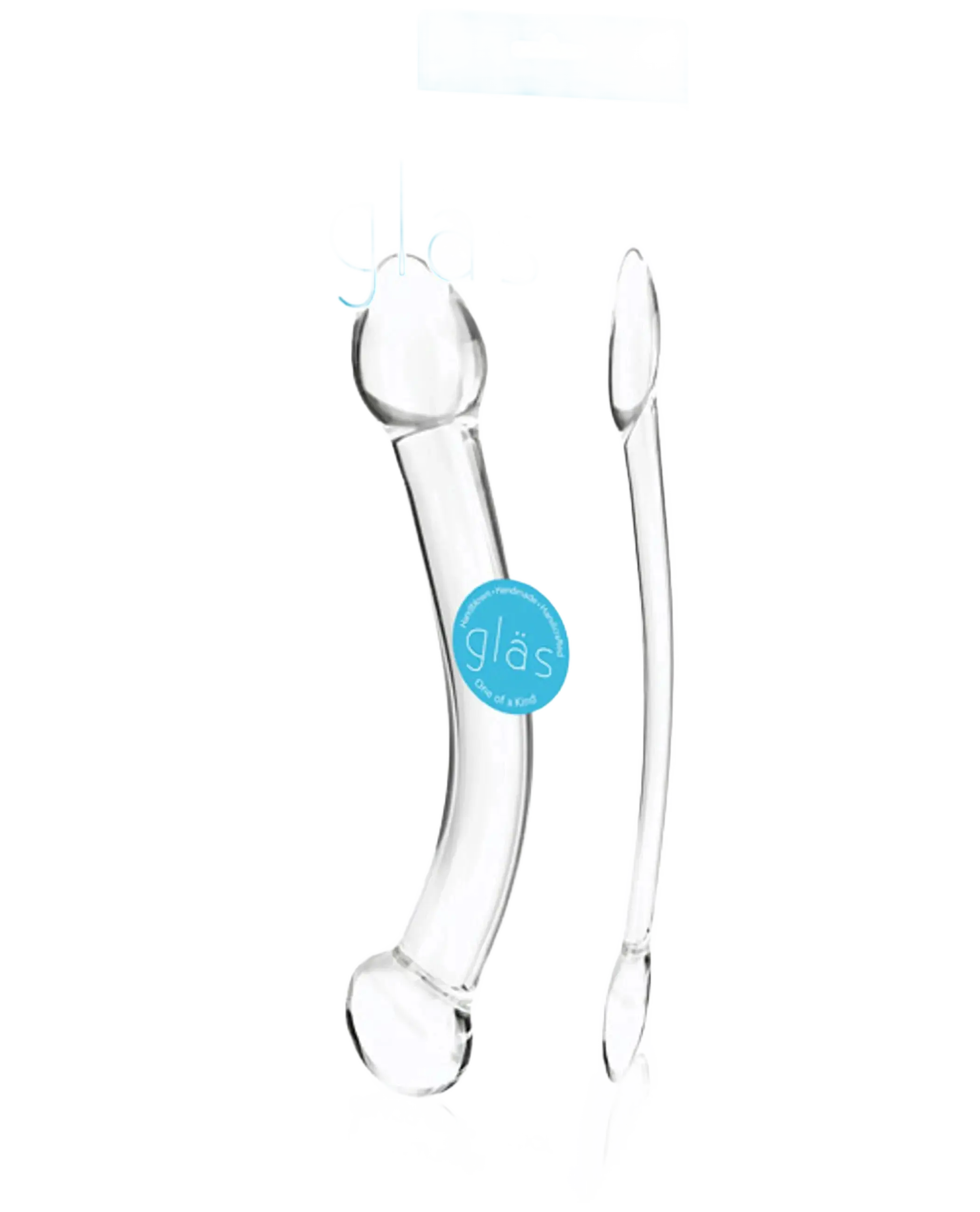 GLAS CURVED GLASS G SPOT STIMULATOR 7 " Electric / Hustler Lingerie