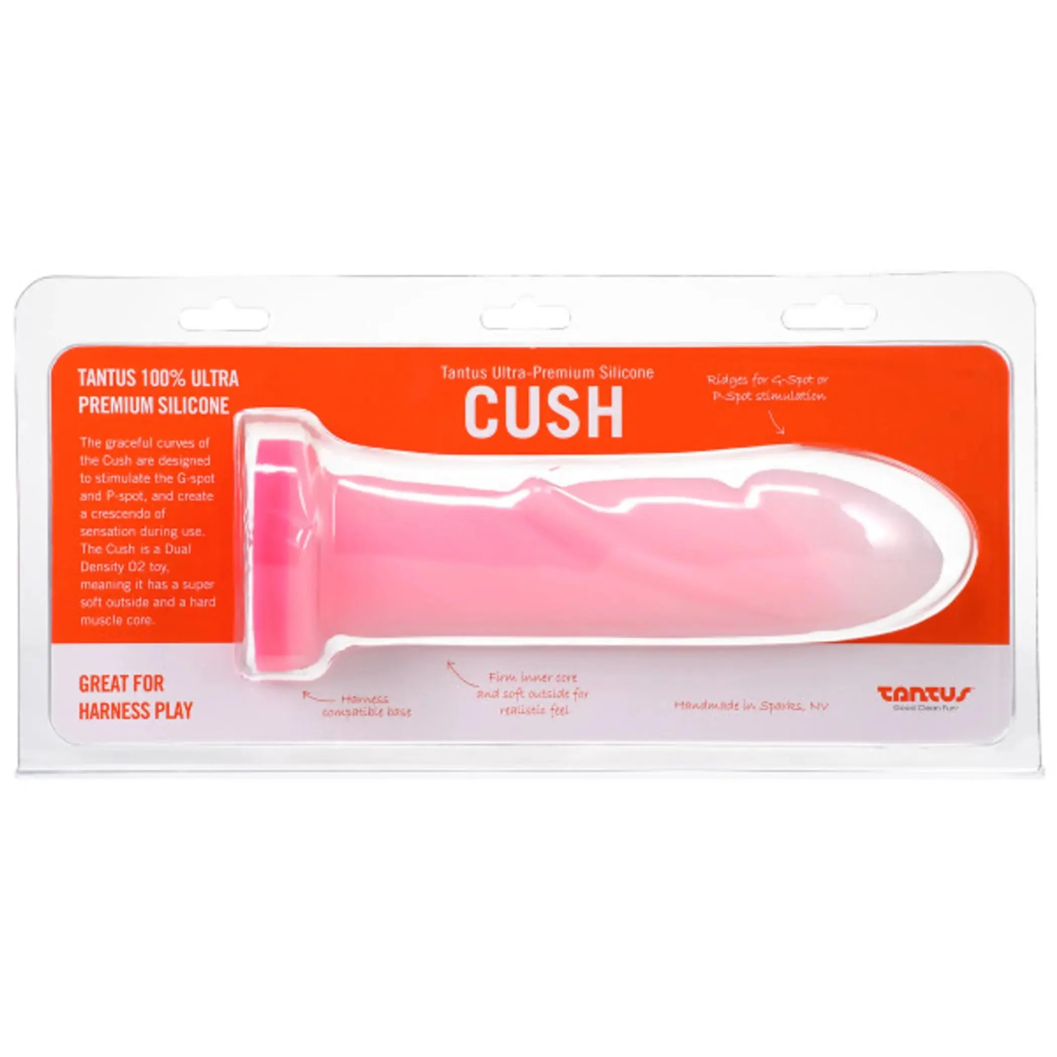 Cush Rose Quartz Prostate Massager Tantus