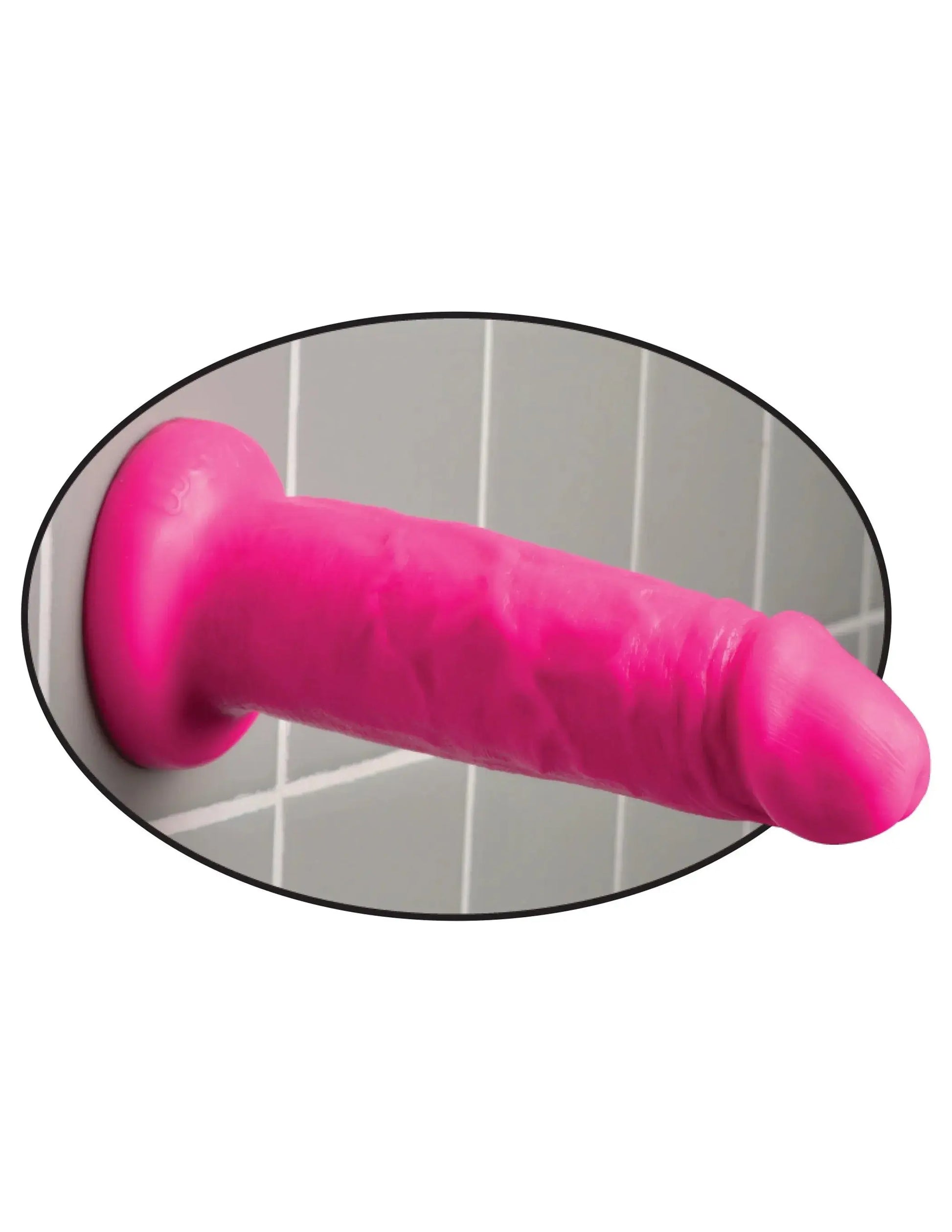 DILLIO 6 CHUB PINK DONG " Pipedream Products