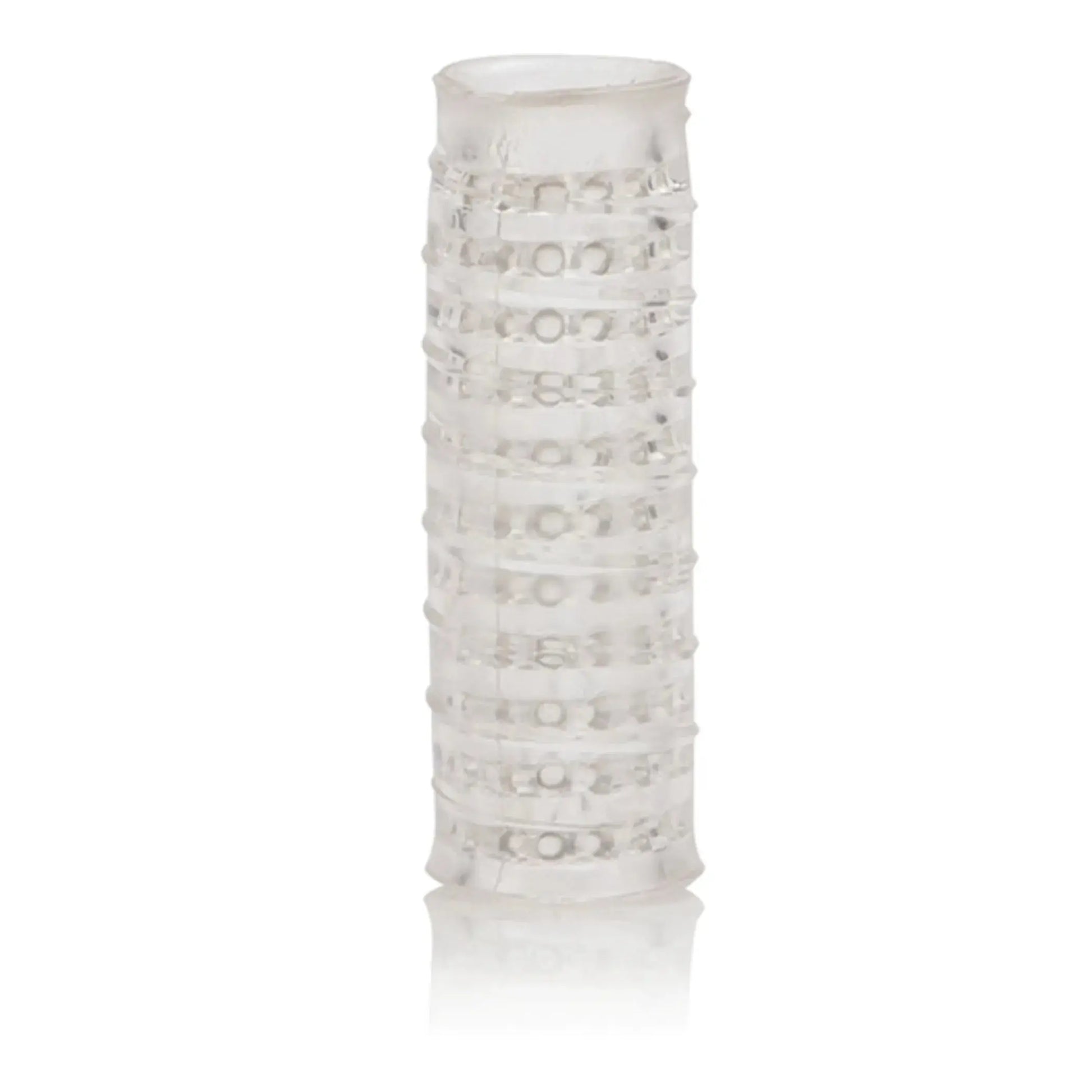 DR JOEL REVERSIBLE MASTURBATOR CLEAR California Exotic Novelties