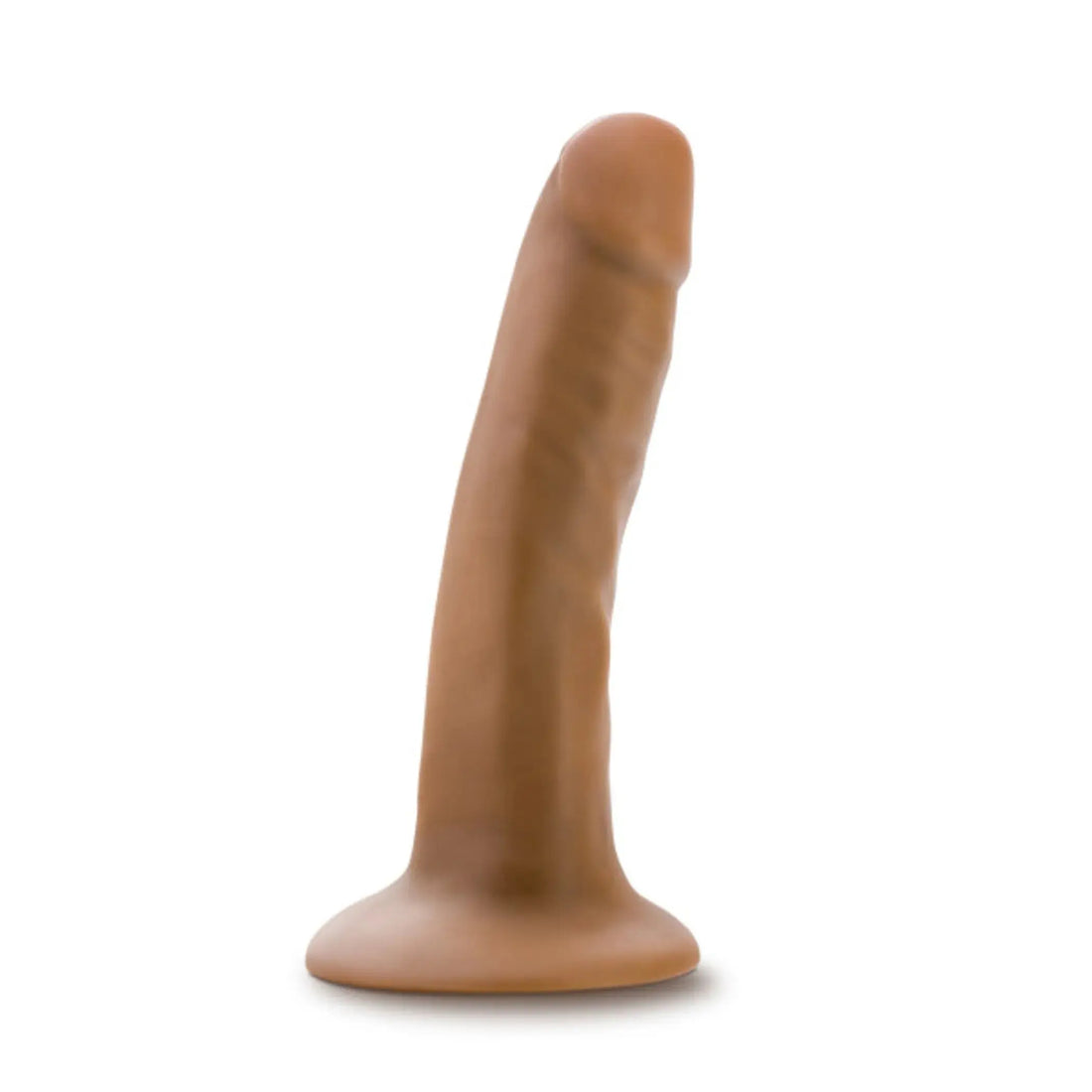 DR SKIN 5.5 COCK W/ SUCTION CUP MOCHA " Blush Novelties