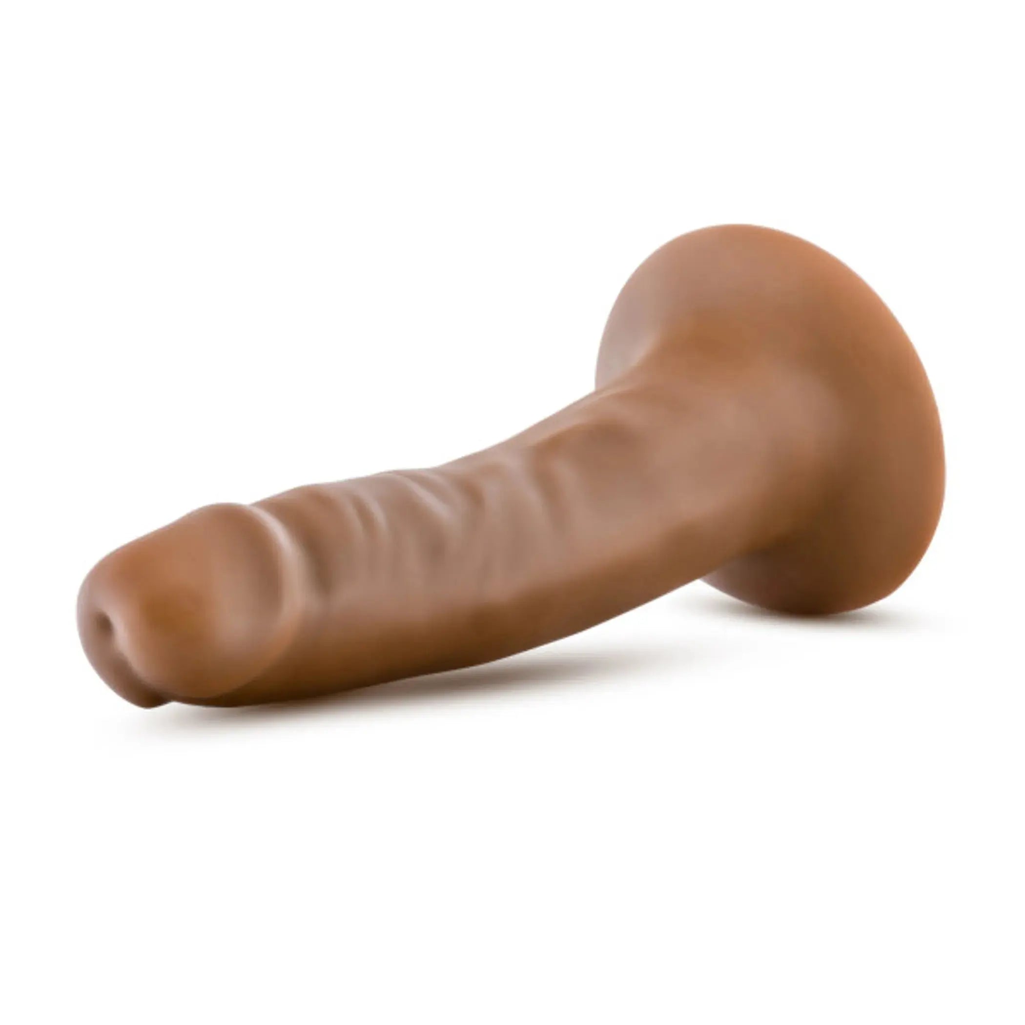 DR SKIN 5.5 COCK W/ SUCTION CUP MOCHA " Blush Novelties