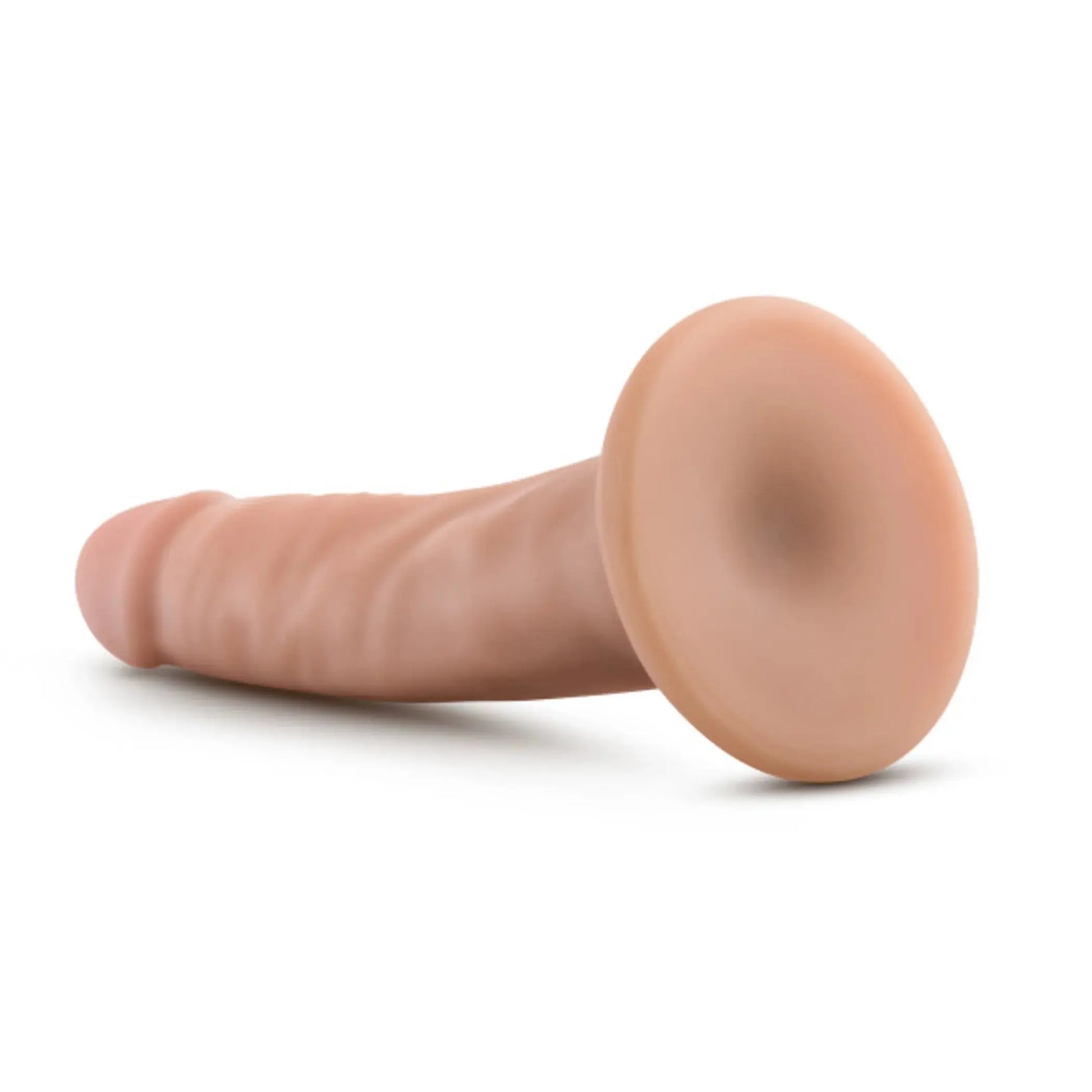 DR SKIN 5.5 COCK W/ SUCTION CUP VANILLA " Blush Novelties