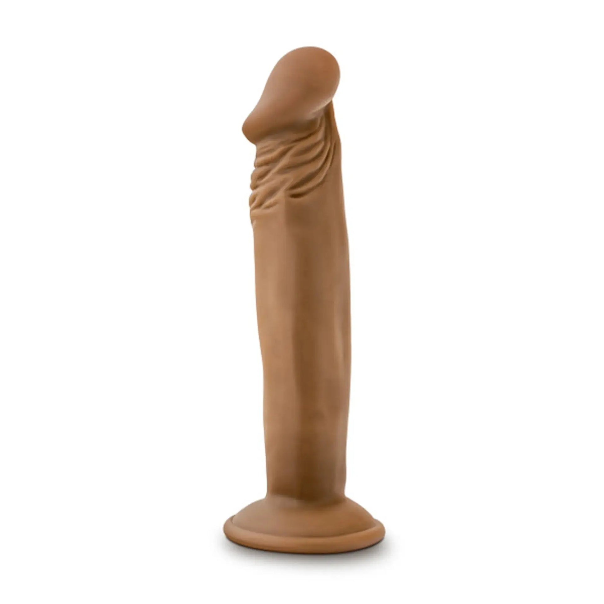 DR SKIN DR SMALL 6IN DILDO MOCHA Blush Novelties