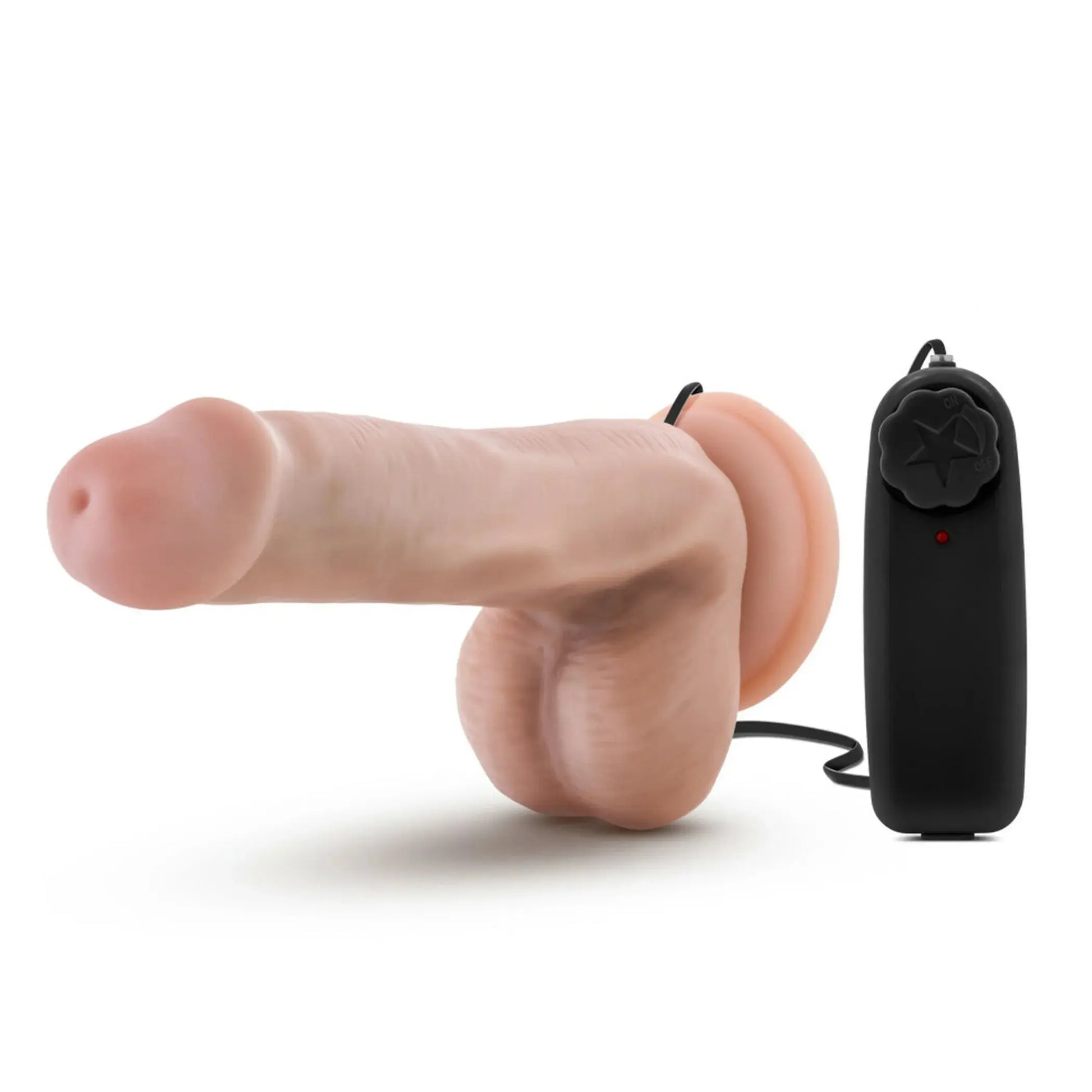 DR SKIN DR. ROB 6IN COCK VANILLA VIBRATING Blush Novelties