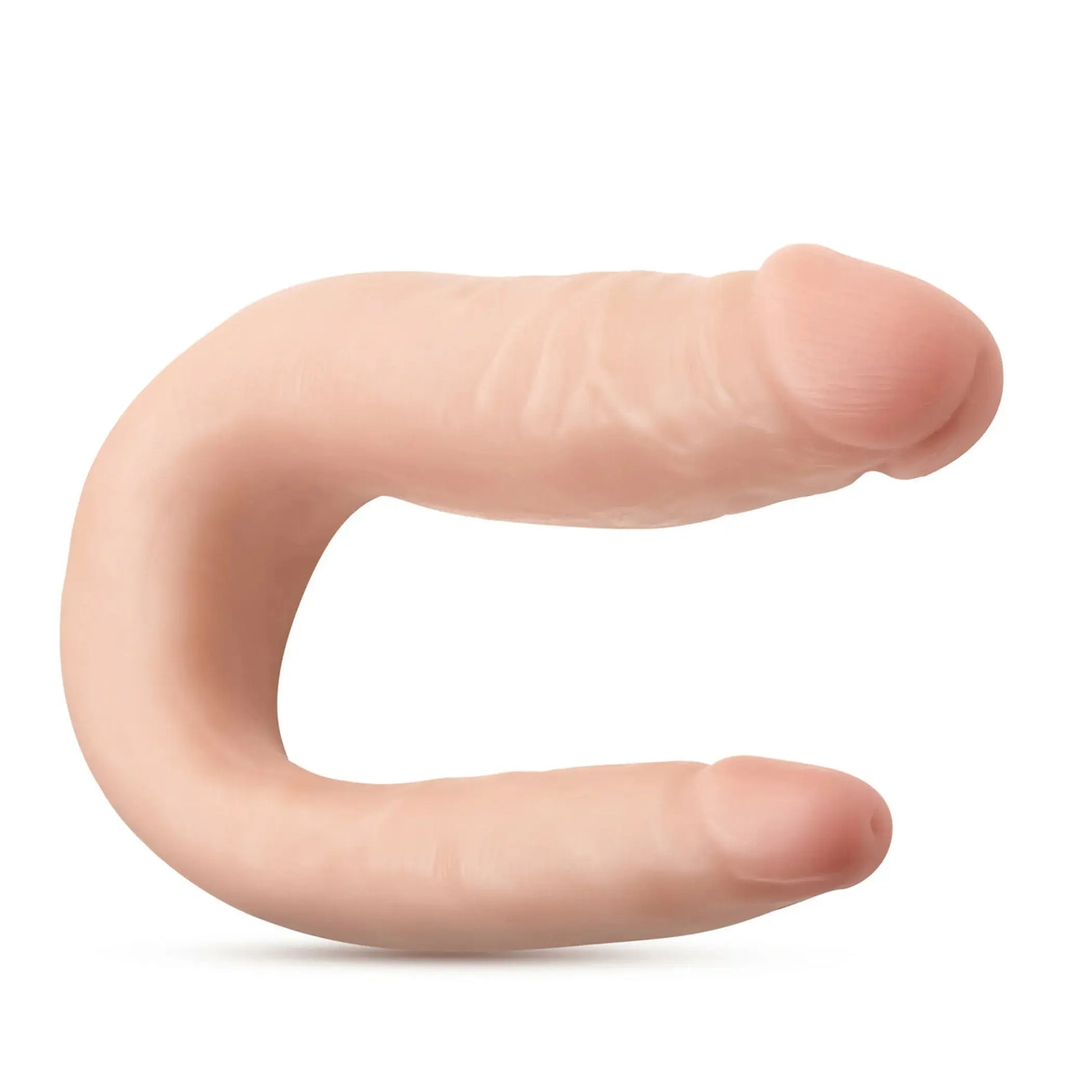DR SKIN MINI DOUBLE DONG VANILLA Blush Novelties