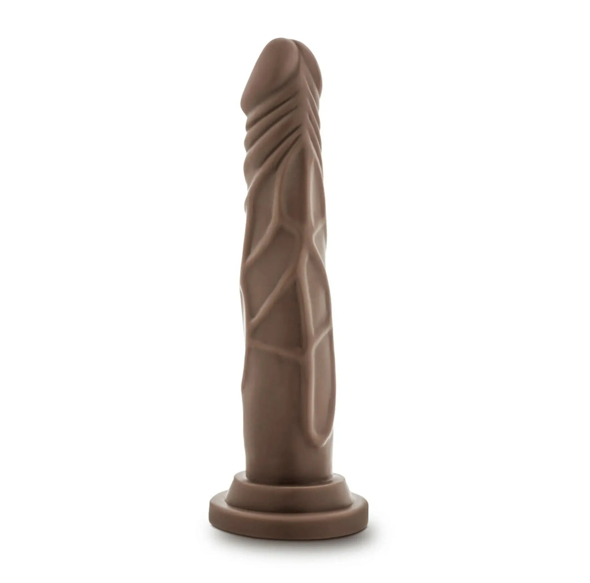 DR SKIN SILICONE DR CARTER 7 IN CHOCOLATE Blush Novelties