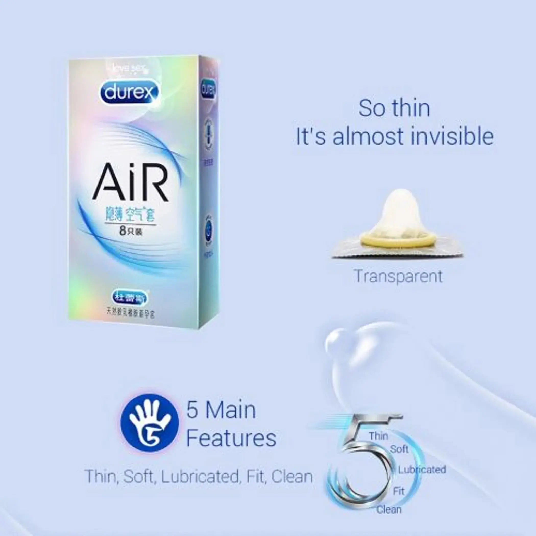 DUREX AIR 10 CT Paradise Products