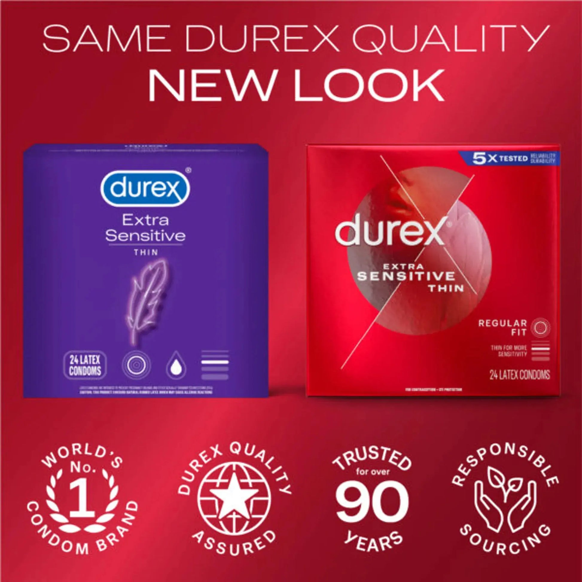 DUREX EXTRA SENSITIVE 24 PK Paradise Products
