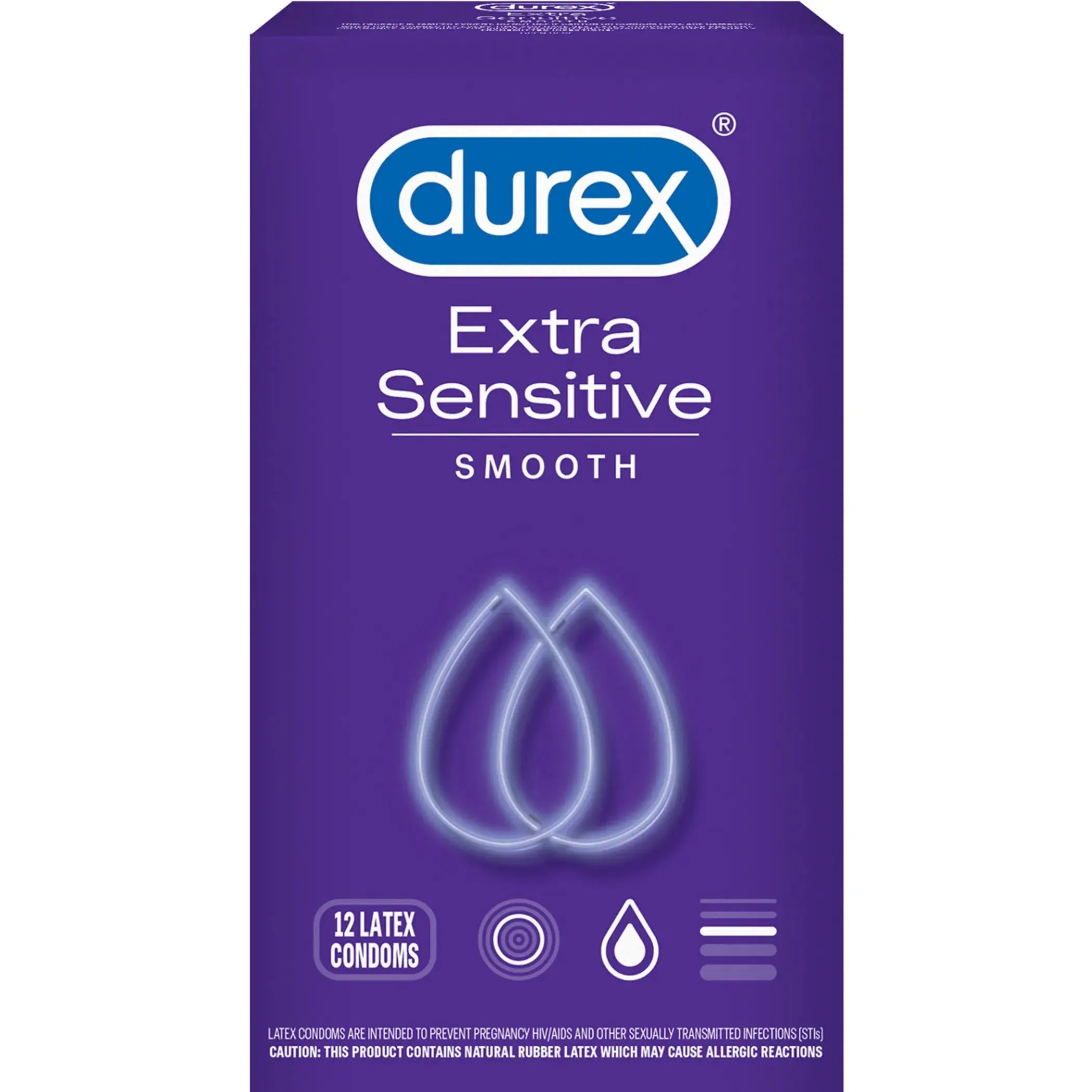 DUREX EXTRA SENSITIVE SMOOTH 12CT Paradise Products